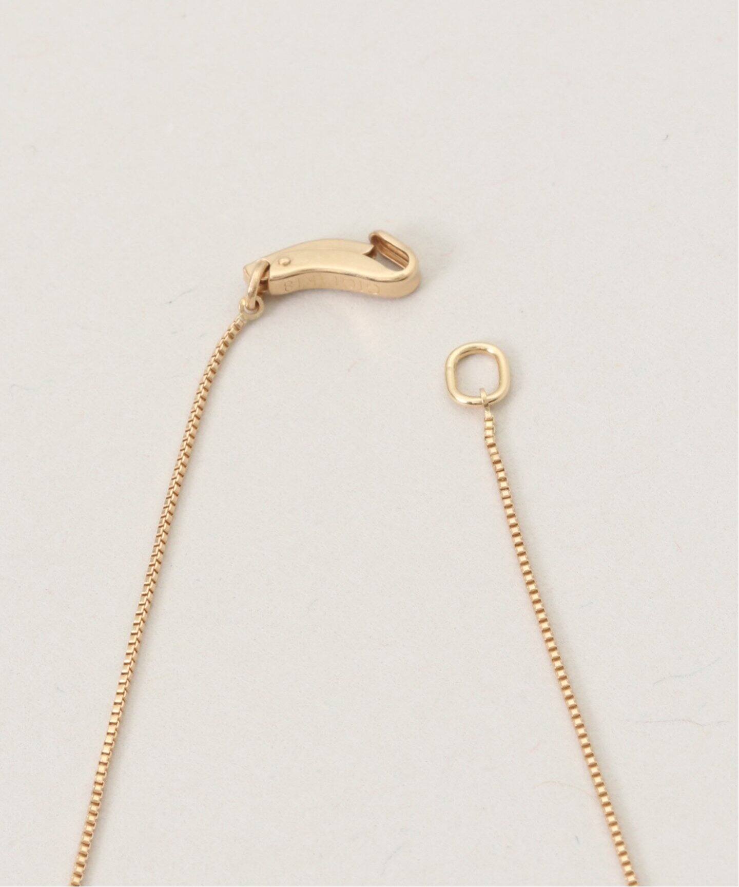 GIGI/ジジ】 Gold line necklace 42cm（ネックレス）｜L