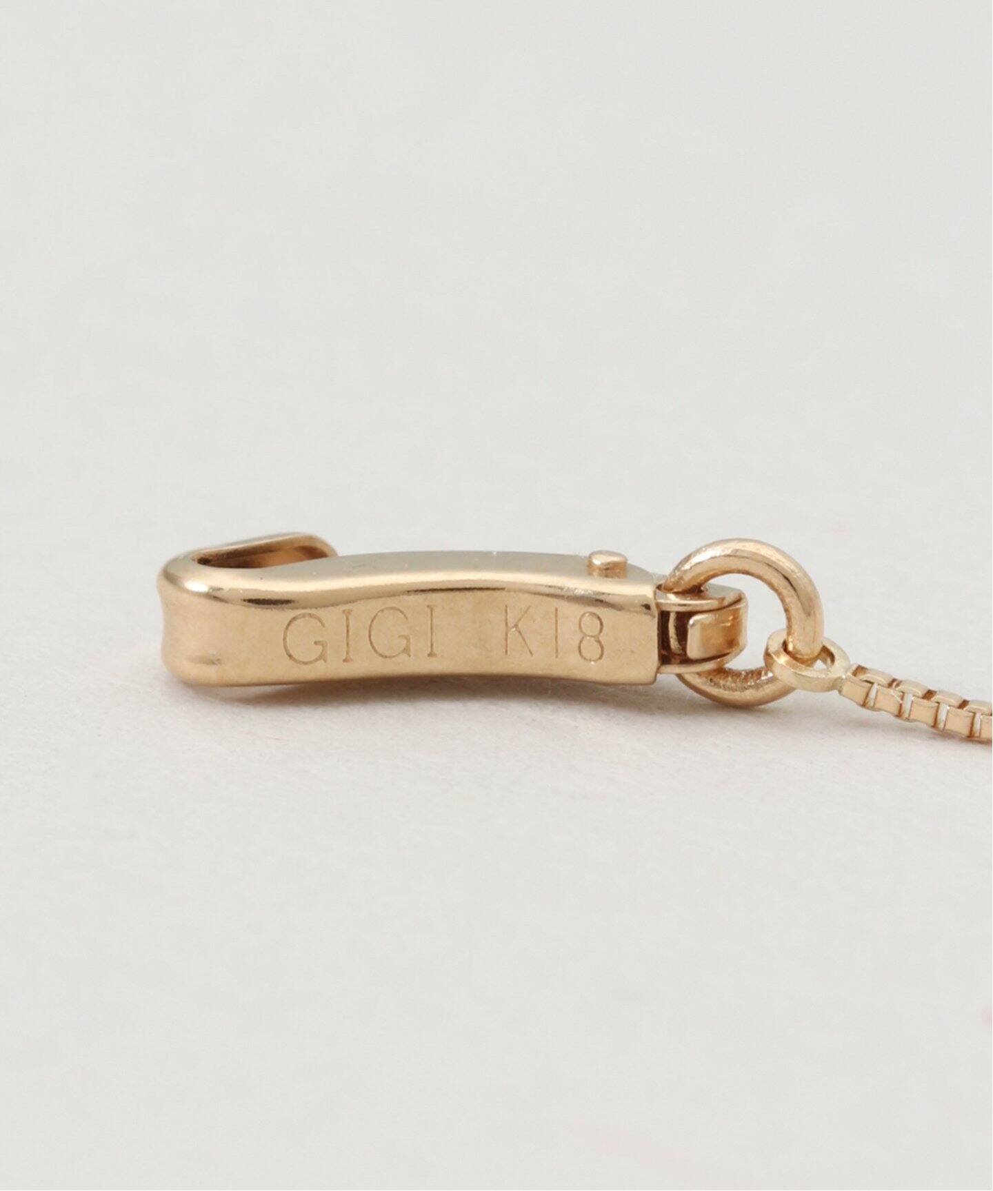 GIGI/ジジ】 Gold line necklace 42cm（ネックレス）｜L