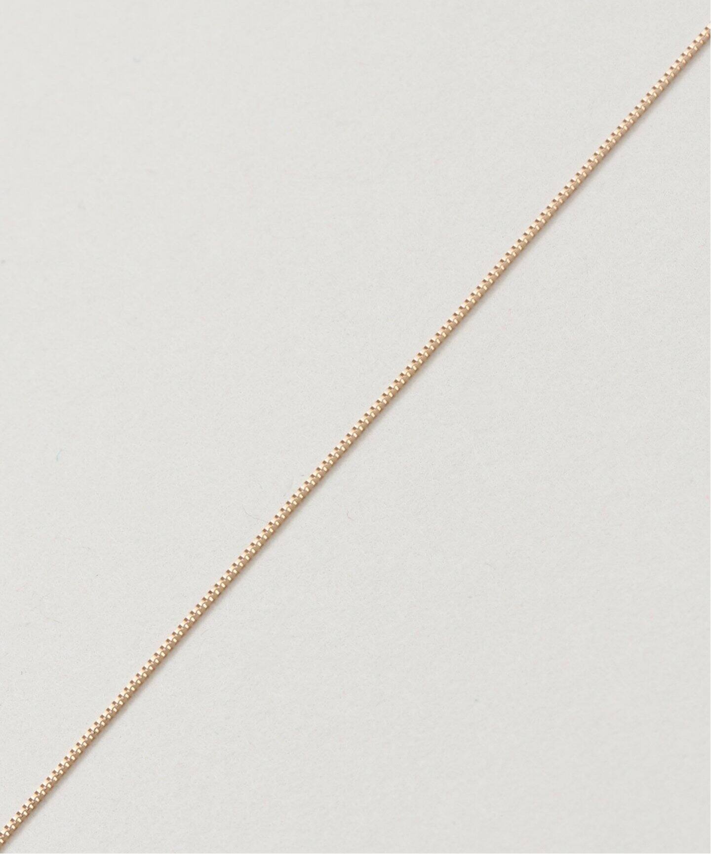GIGI/ジジ】 Gold line necklace 42cm（ネックレス）｜L