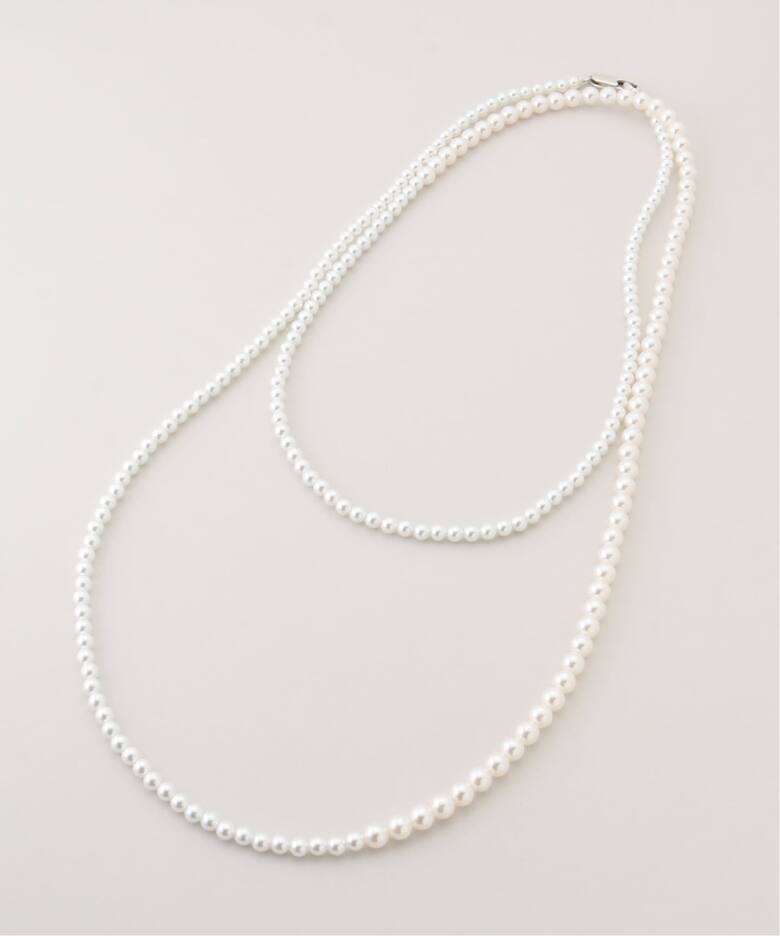 PERRINE TAVERNITI/ペリーヌ タヴェルニティ】 PEARL LONG NECKLACE 
