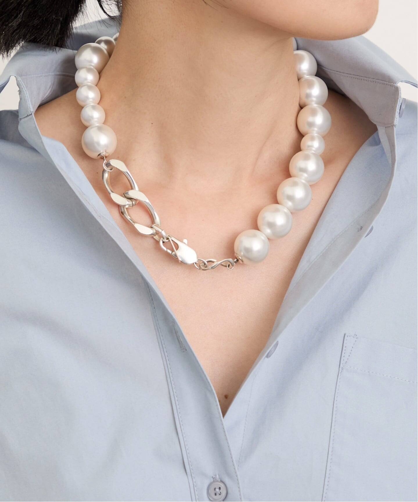 アパルトモン ペリーヌ タヴェルニティPEARL CHORKER ネックレス PERRINE TAVERNITI/ペリーヌ タヴェルニティ】 PEARL CHORKER NECKLACE