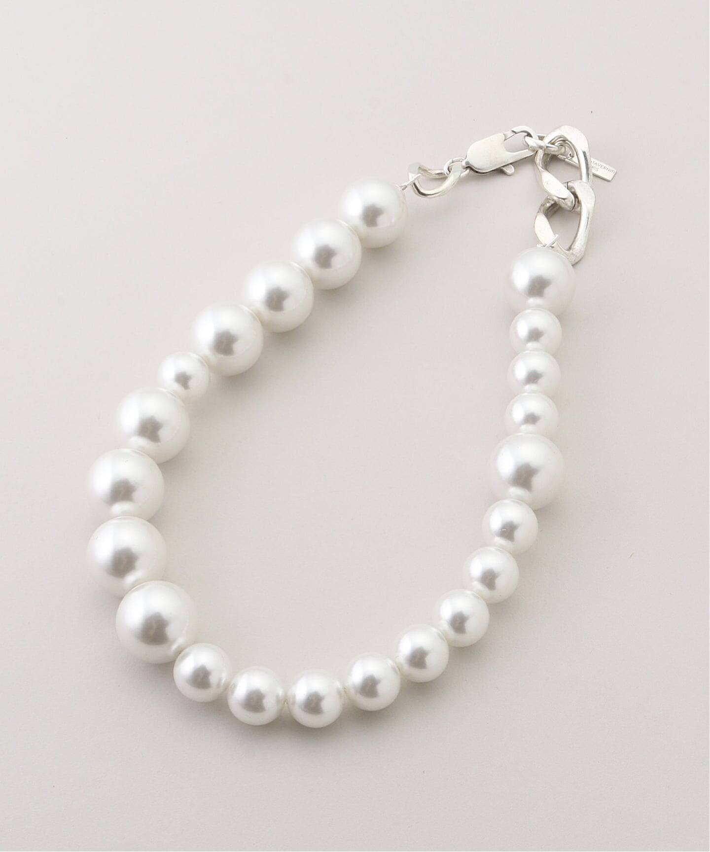 PERRINE TAVERNITI/ペリーヌ タヴェルニティ】 PEARL CHORKER NECKLACE