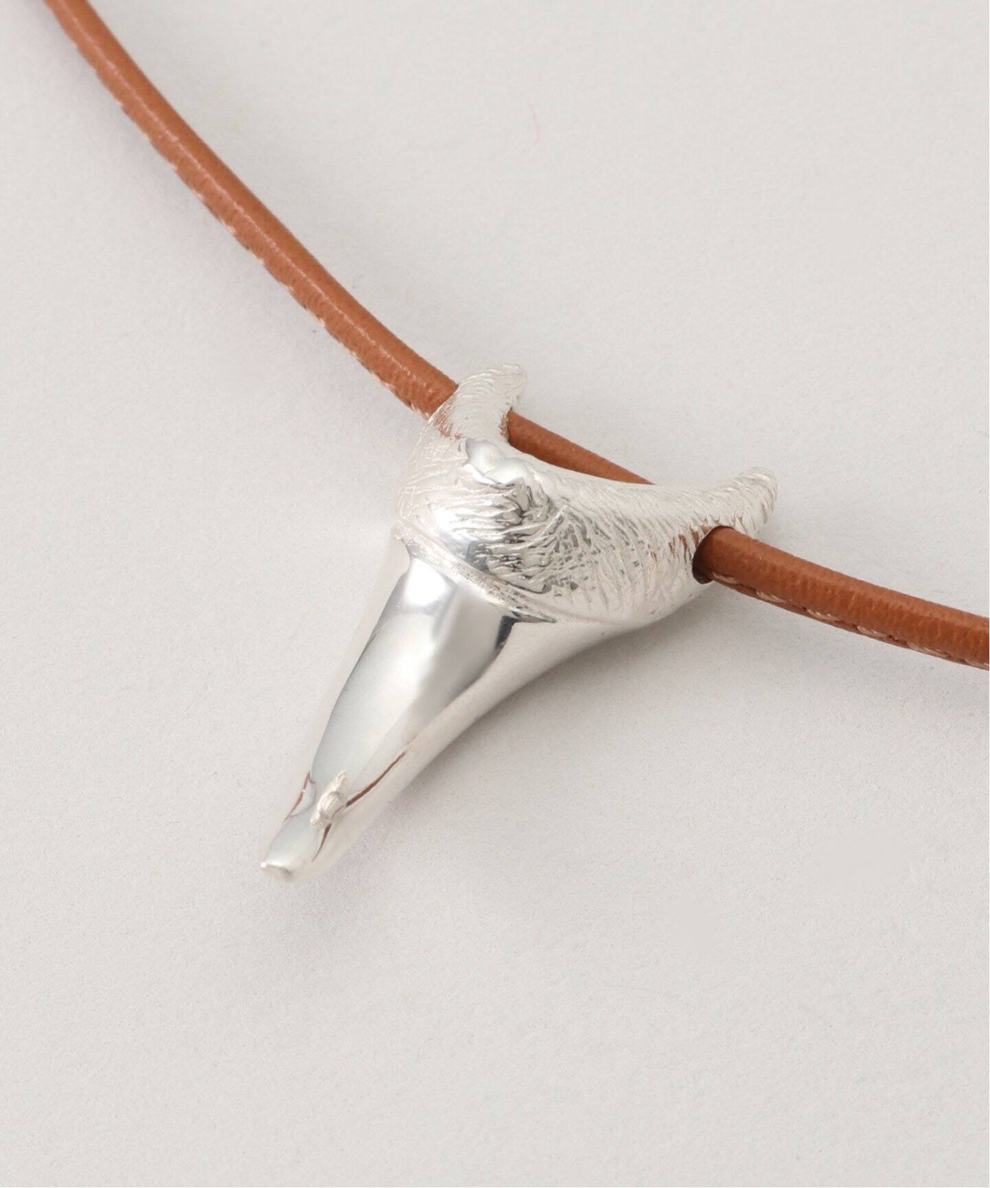 ORNER/オルネー】 SHARK TEETH MOTIF NECKLACE（ネックレス）｜L