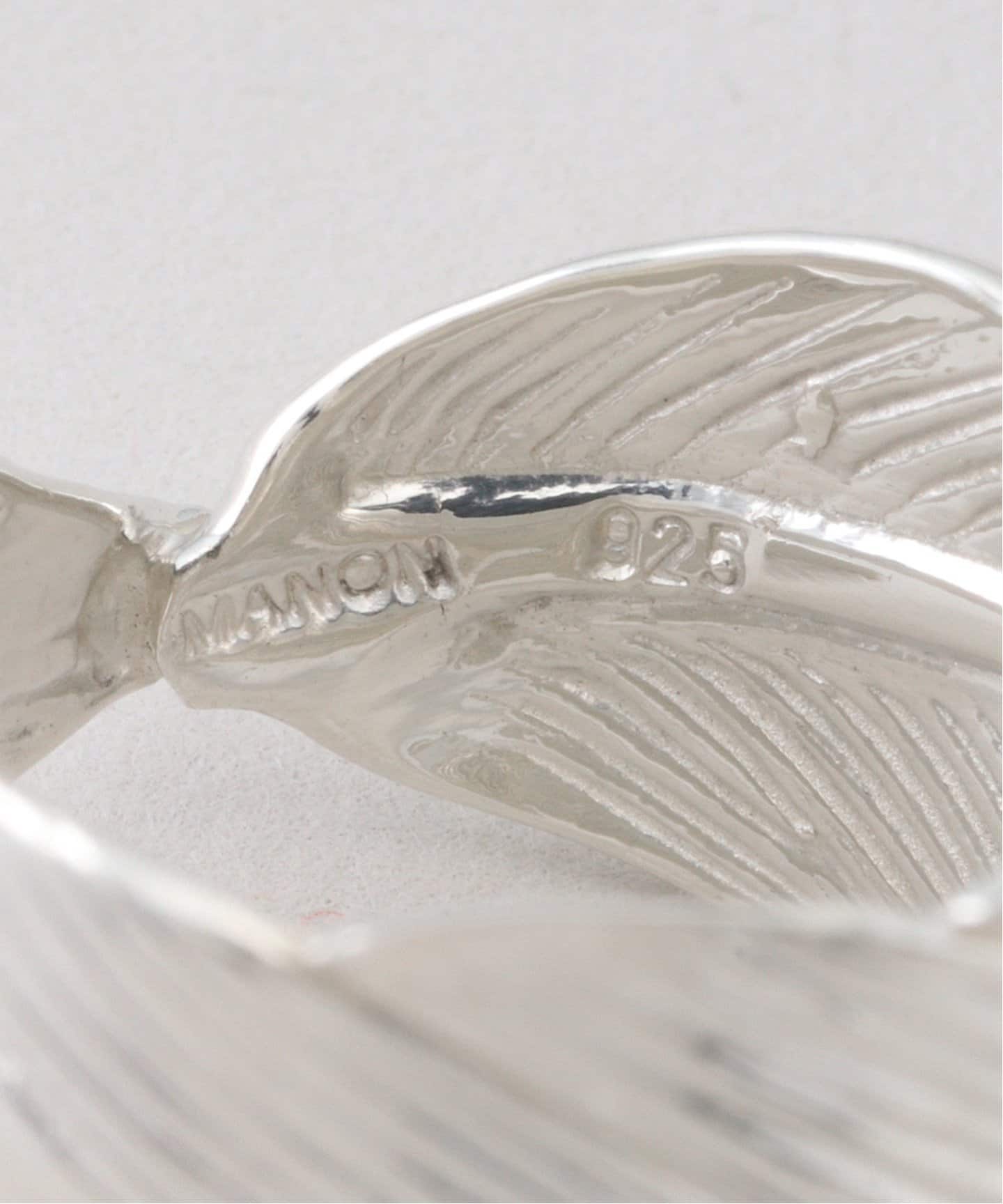 MANON JEWELRY/マノン ジュエリー】 feather ring（リング）｜L