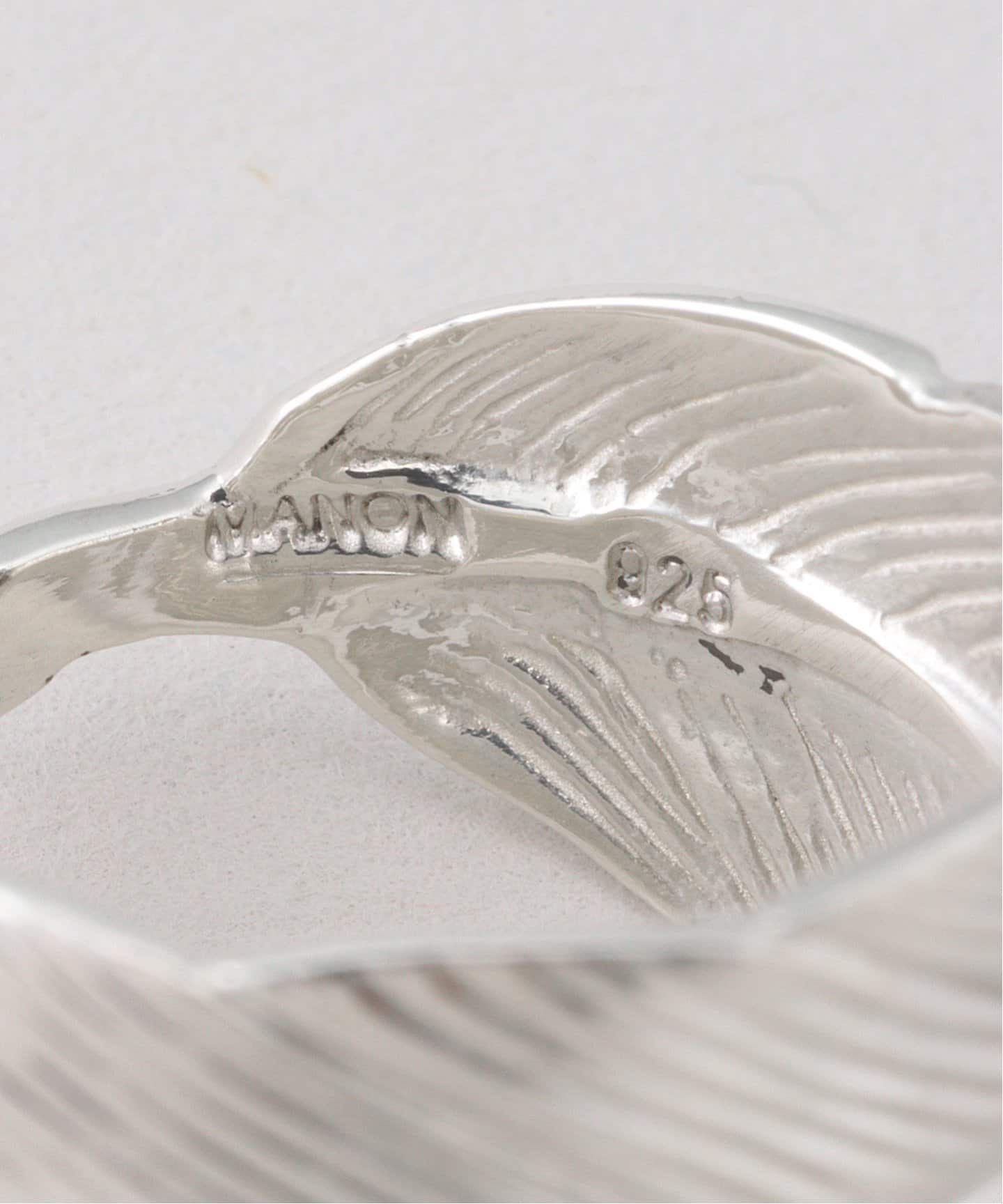 MANON JEWELRY/マノン ジュエリー】 feather ring（リング）｜L