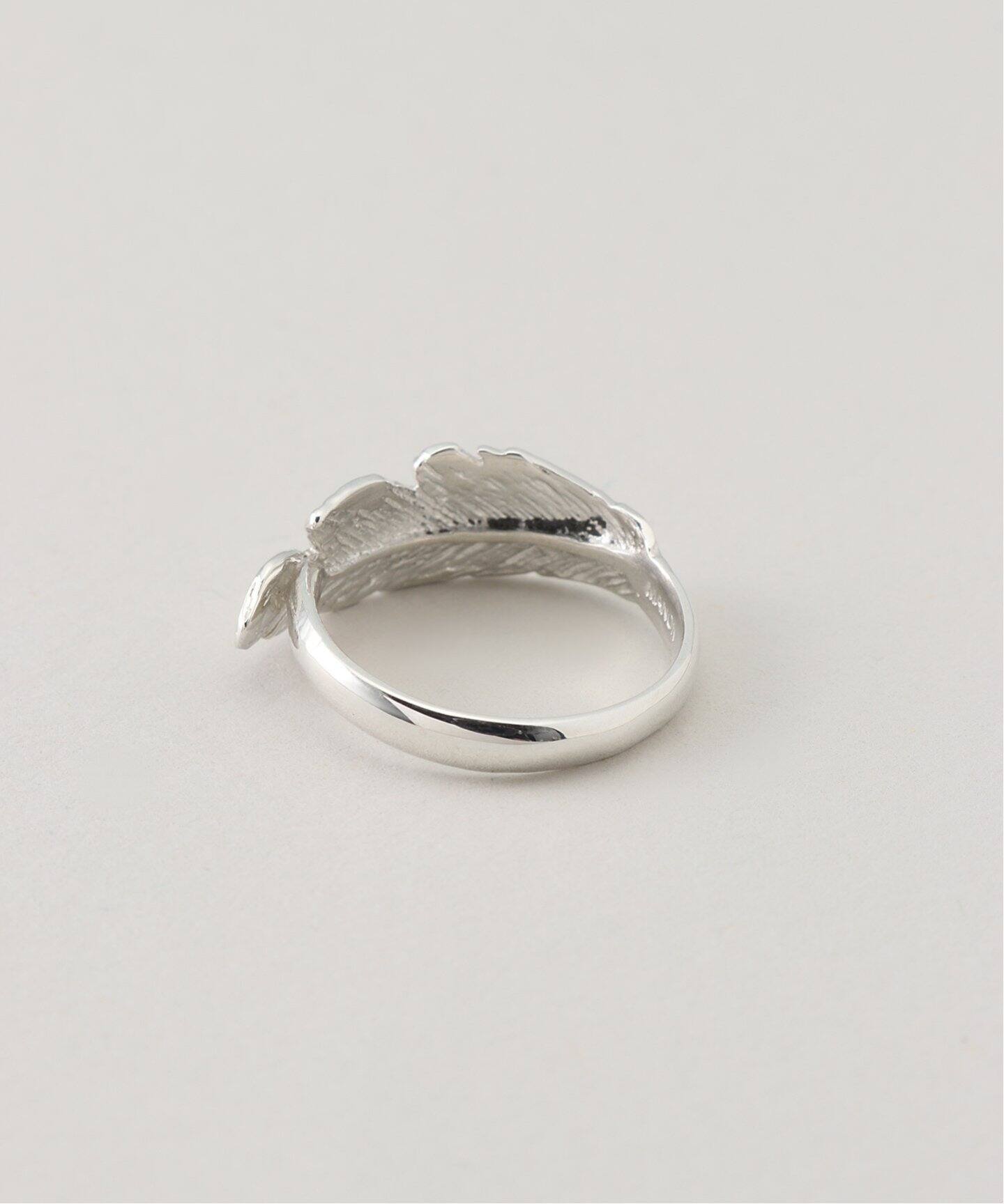 MANON JEWELRY/マノン ジュエリー】 feather pinky ring（リング）｜L  