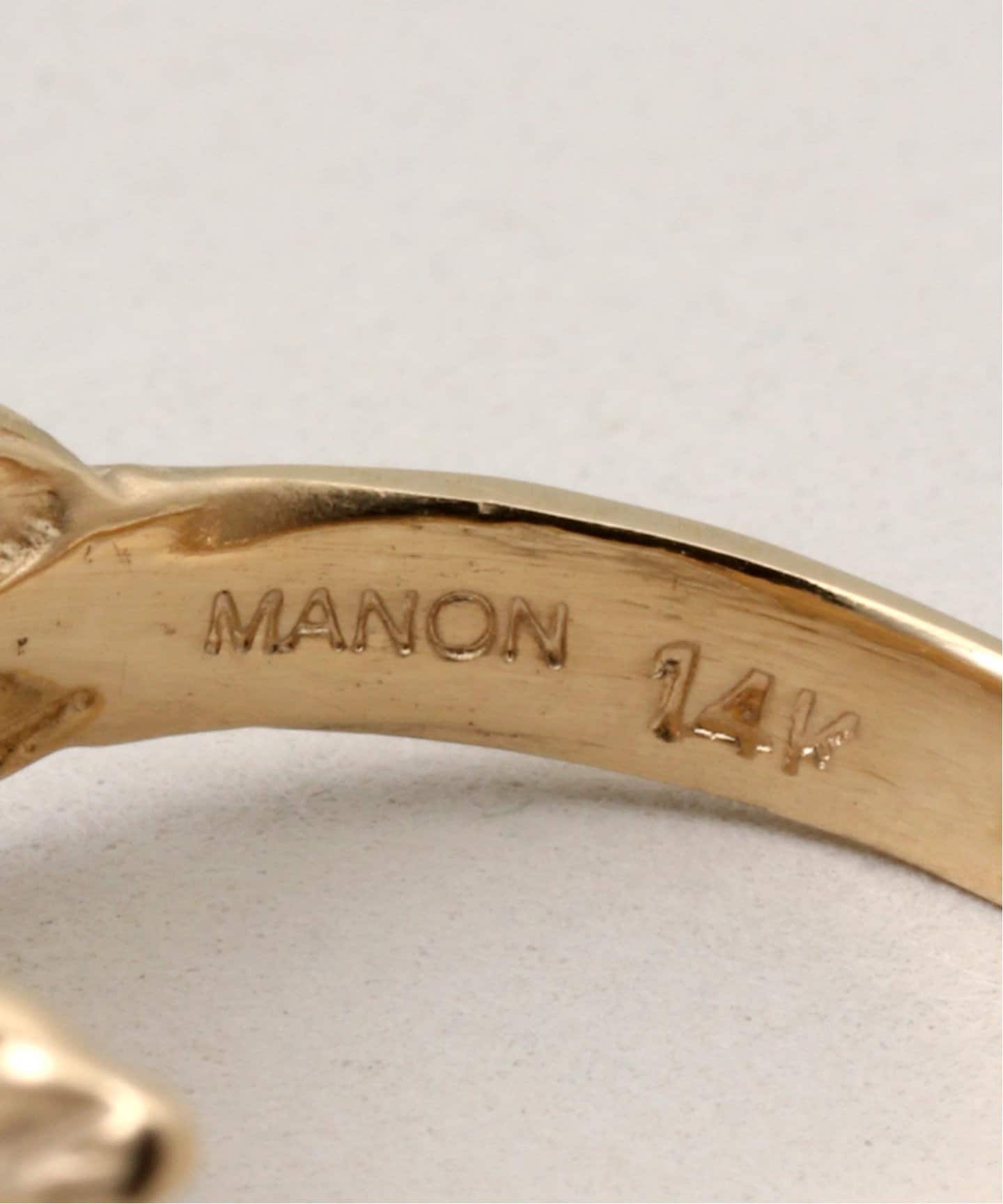 MANON JEWELRY feather pinky ring 3.5号 30 MANON JEWELRY/マノン ジュエリー】 feather pinky ring（リング