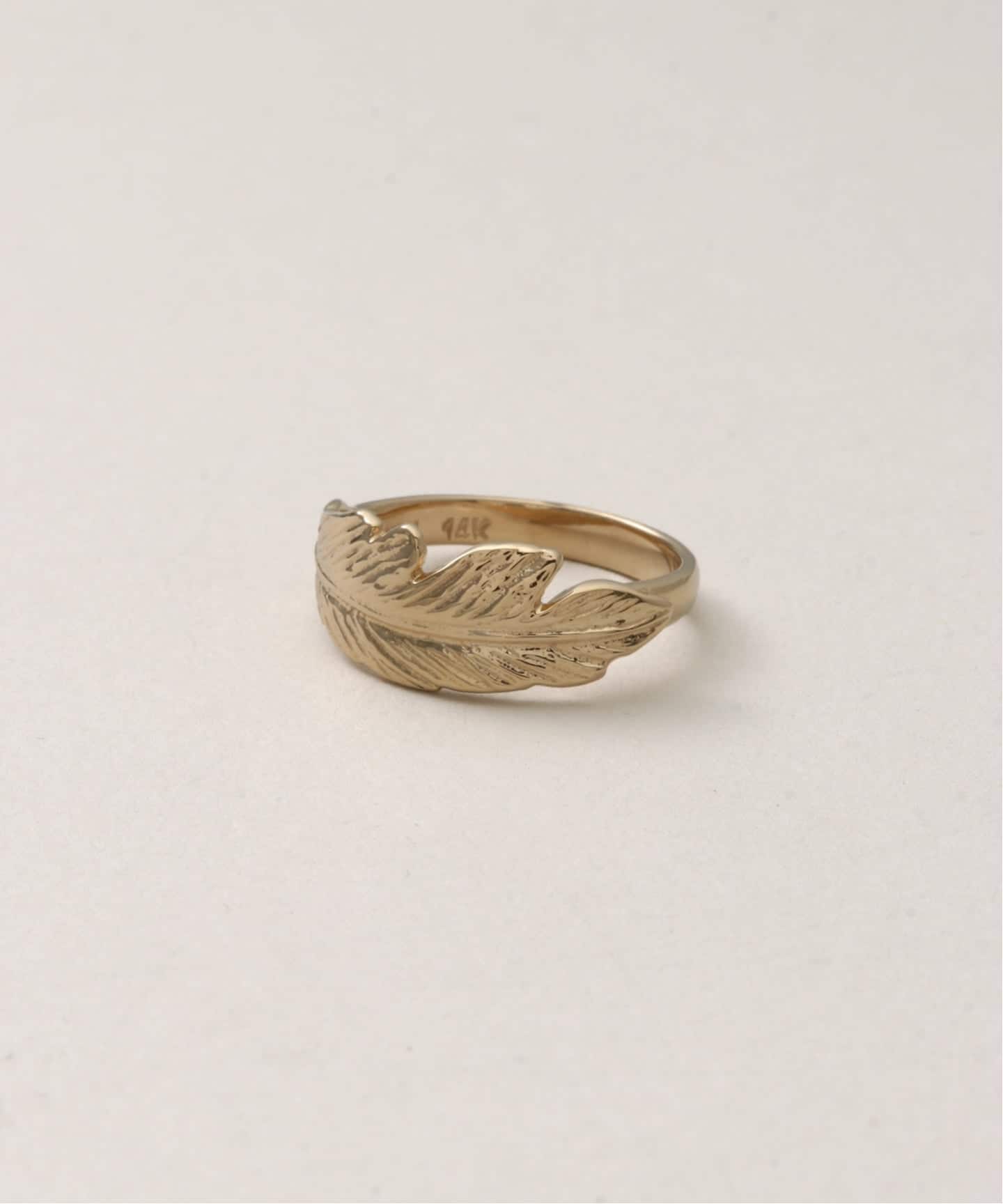 MANON JEWELRY/マノン ジュエリー】 Feather Pinky Ring 2.5（リング