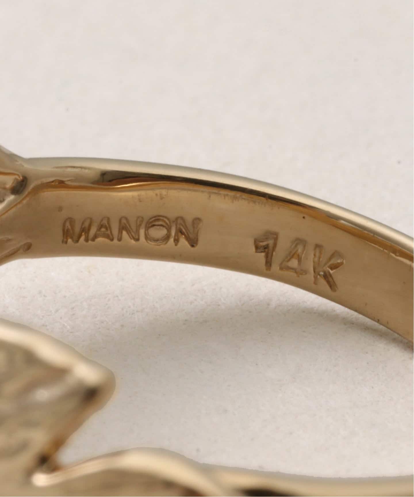 MANON JEWELRY/マノン ジュエリー】 Feather Pinky Ring 2.5（リング