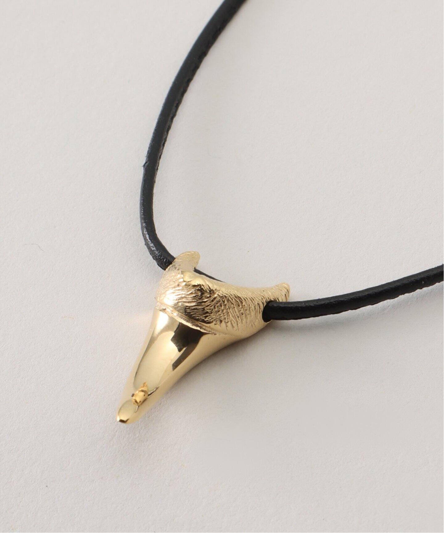 Deuxieme Classe 2024SS/ORNER/オルネーネックレス ORNER/オルネー】 SHARK TEETH MOTIF NECKLACE（ネックレス）｜L