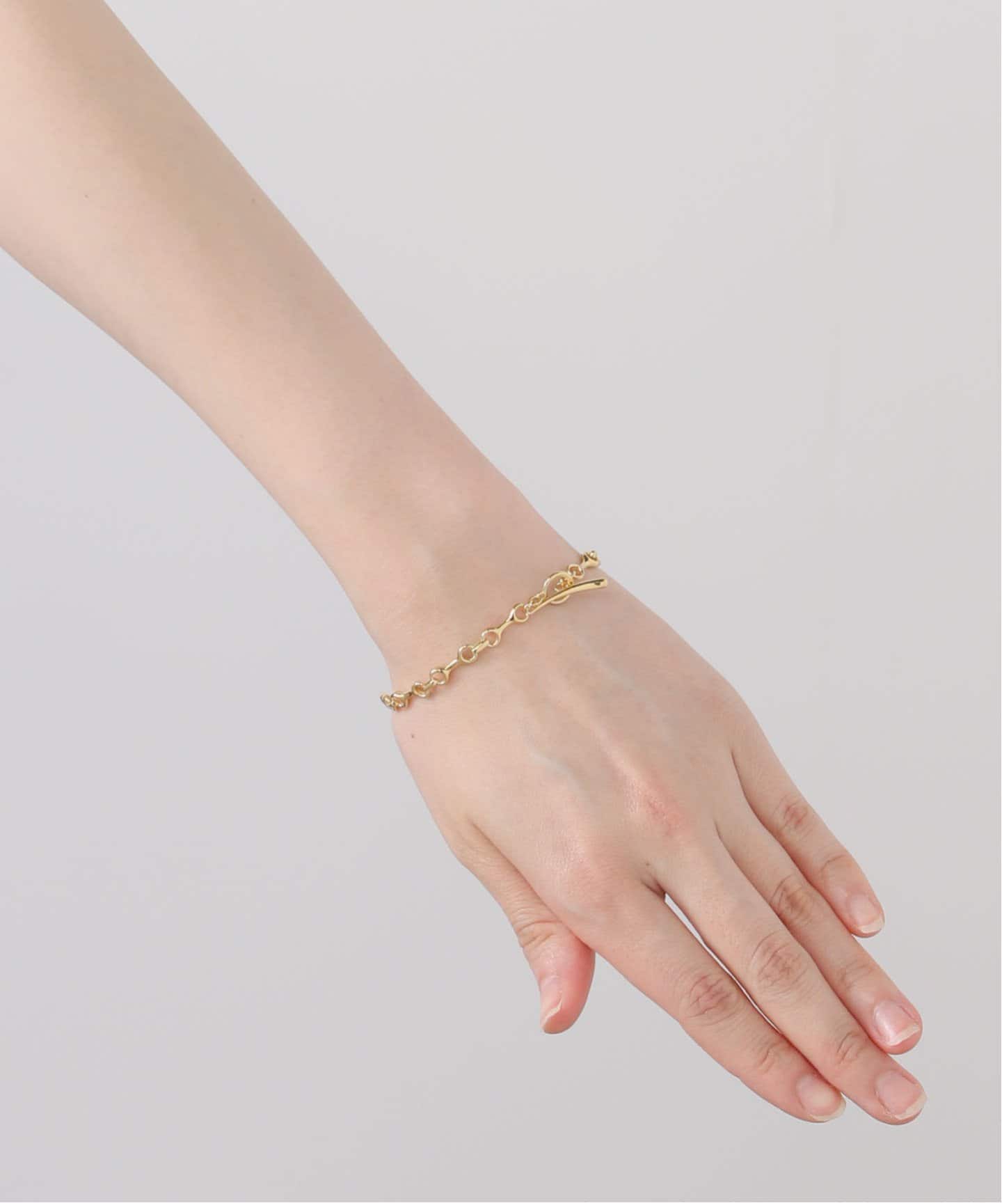 【Gabriela Artigas】10MMダブルビーム チェーンブレスレット GABRIELA ARTIGAS】Mini Double Beam Chain（ブレスレット