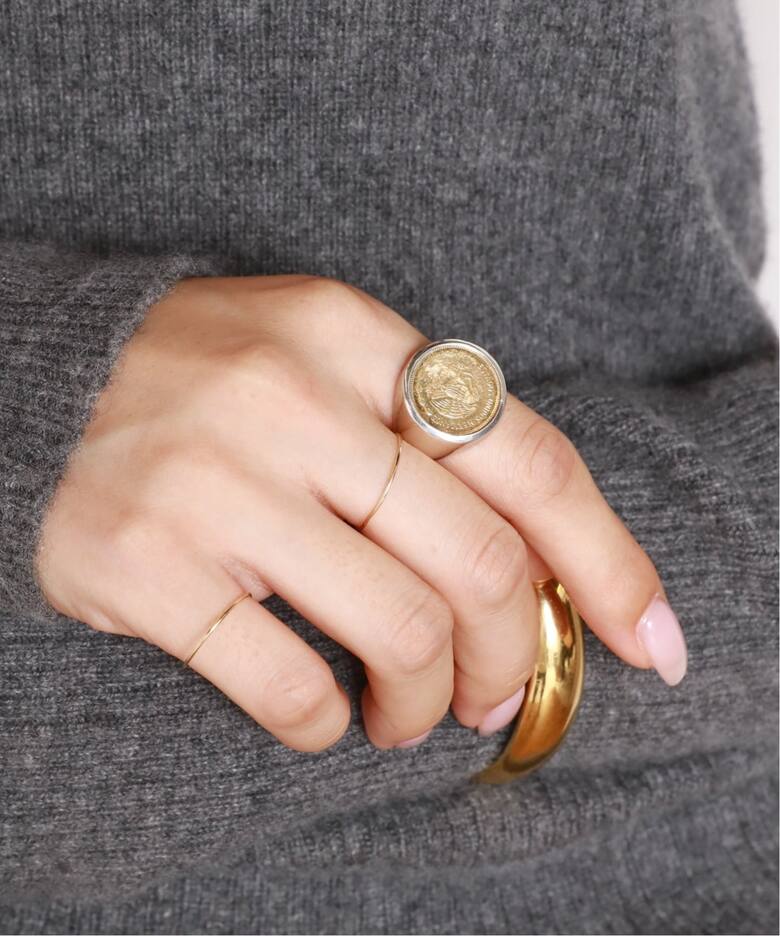 GABRIELA ARTIGAS】Vintage Mexican Peso Ring（リング）｜AP STUDIO 