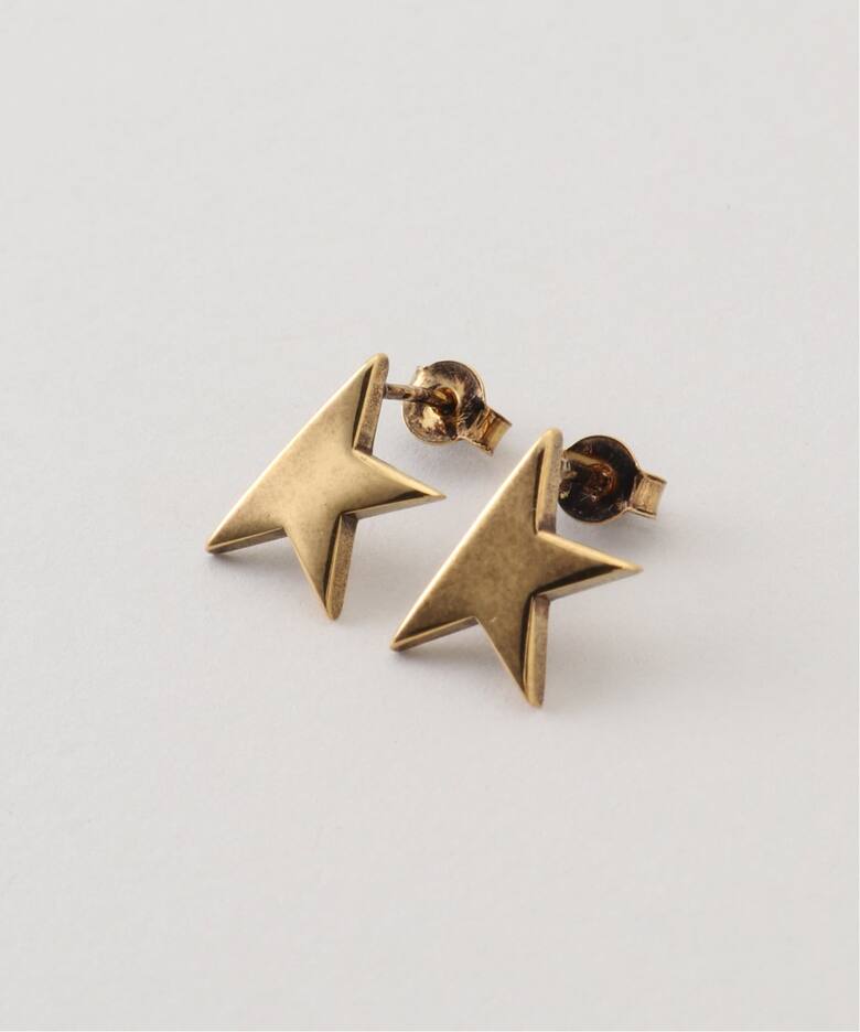 GOLDEN GOOSE / ゴールデングース】EARRINGS STAR（ピアス（両耳用