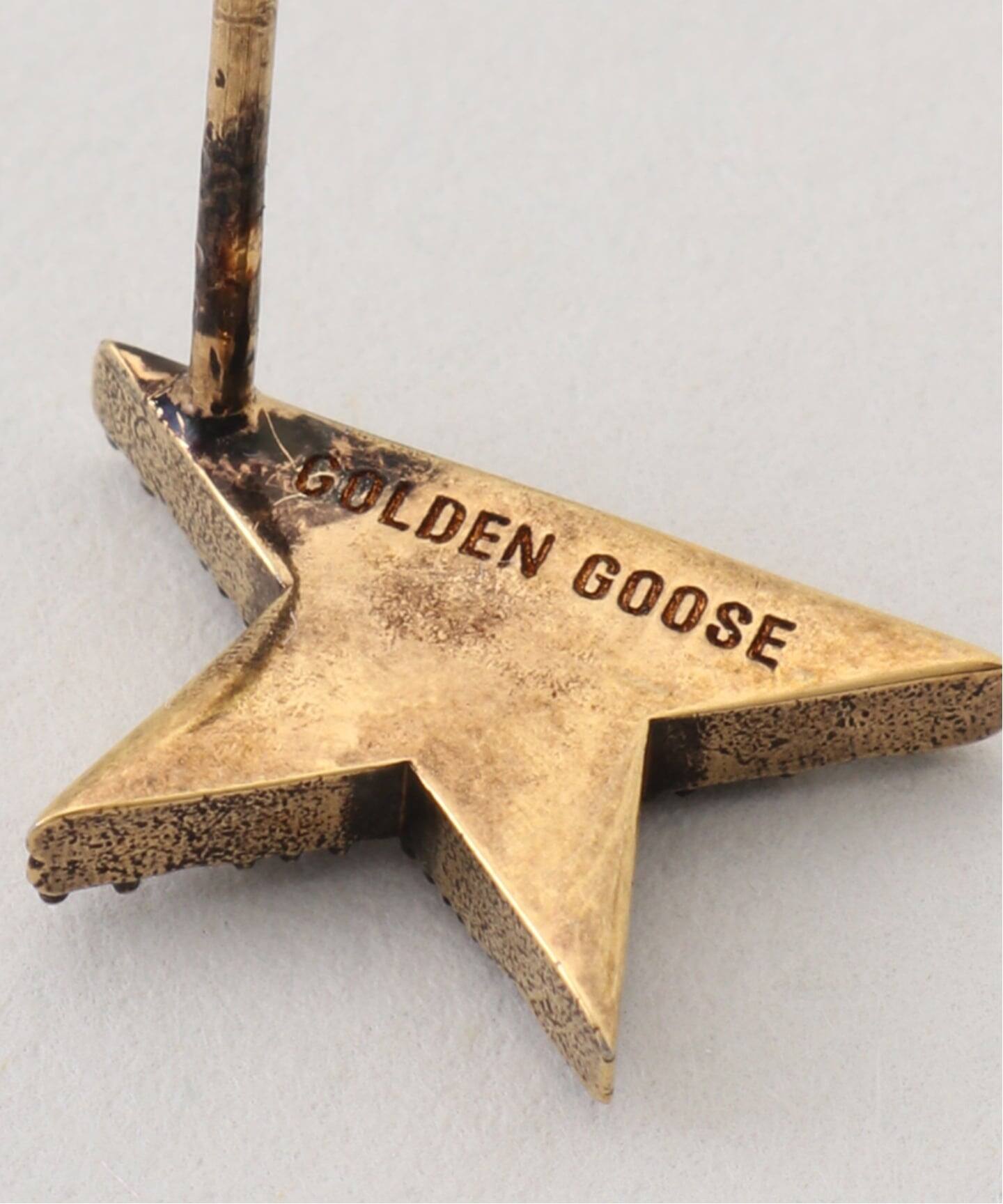 GOLDEN GOOSE / ゴールデングース】EARRINGS STAR WITH CRYSTAL