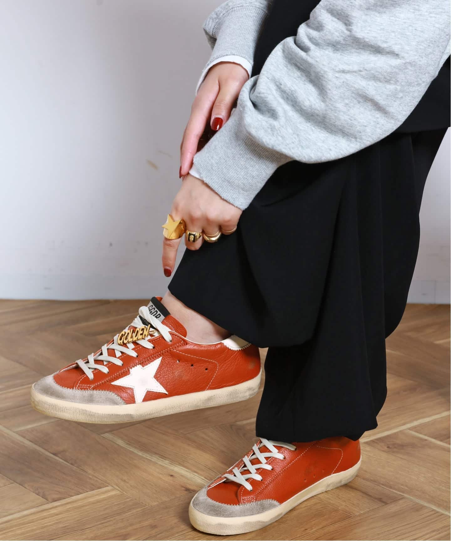 GOLDEN GOOSE / ゴールデングース】LACE CLIP LOGO（その他