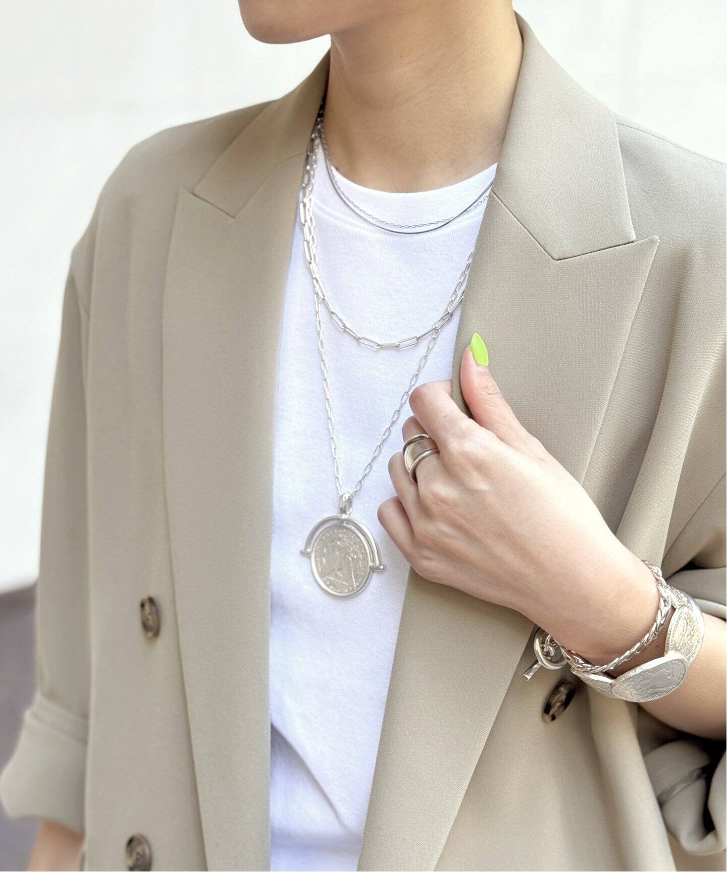 GIGI/ジジ】ルナコインネックレス(リバティー)（ネックレス）｜AP  