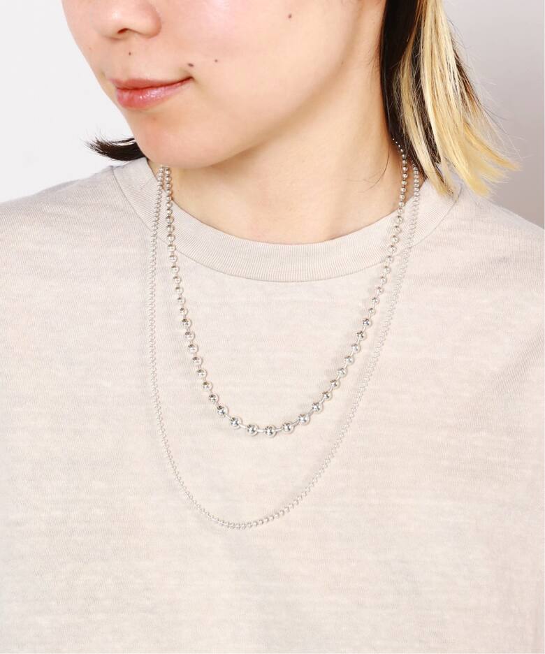 GARDEN OF EDEN/ガーデン オブ エデン】OVAL BALL CHAIN NECKLACE 