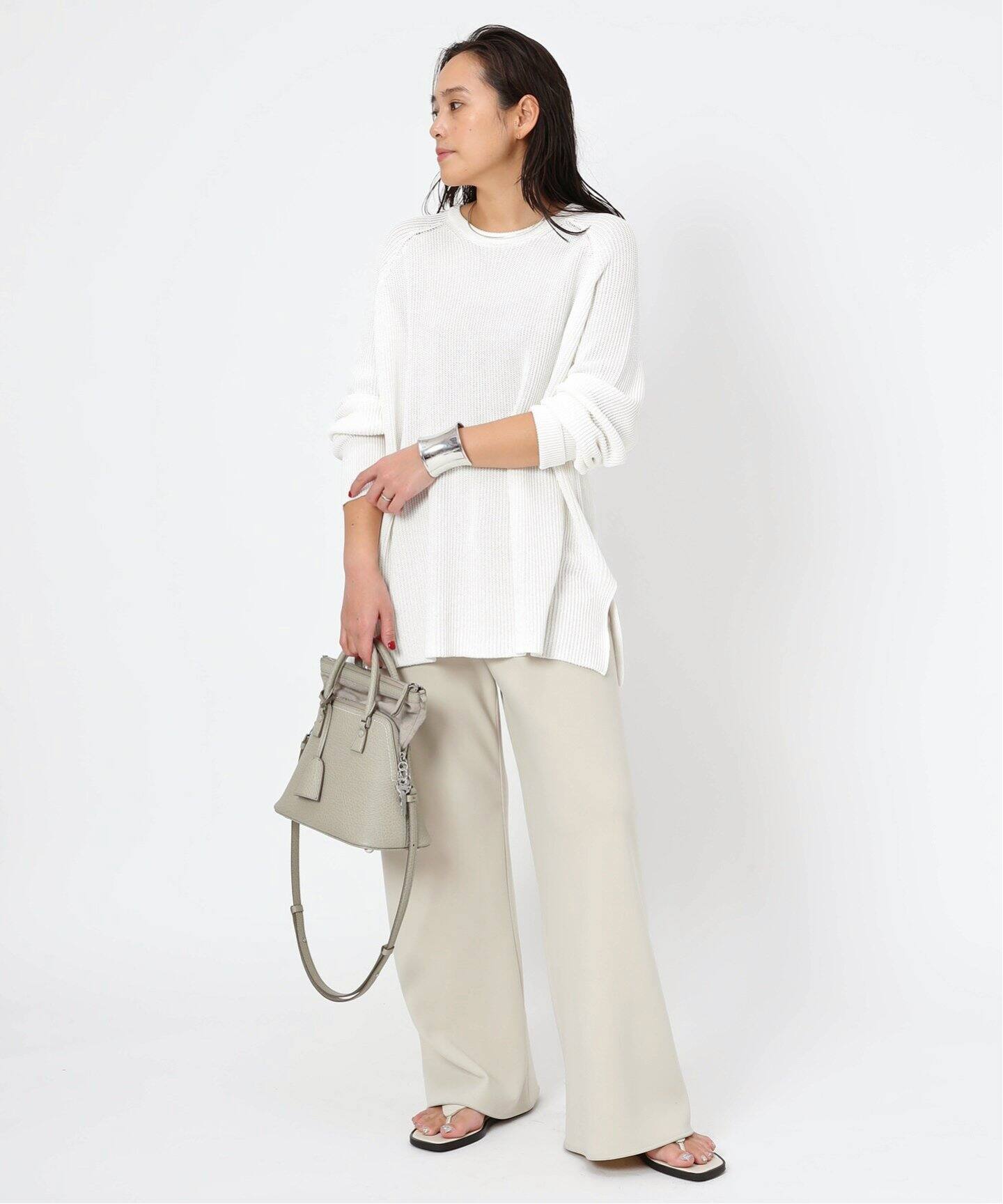 スターリングシルバー バングル SLIM H／FIRST AMERICAN TRADERS