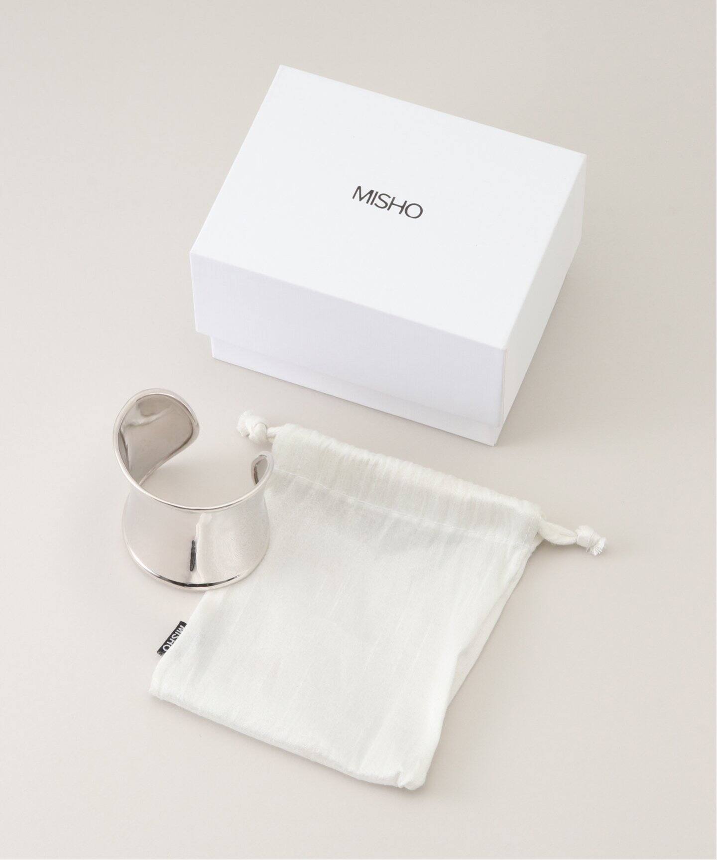 MISHO/ミショー】Hera Cuff(silver)（ブレスレット・バングル）｜AP 