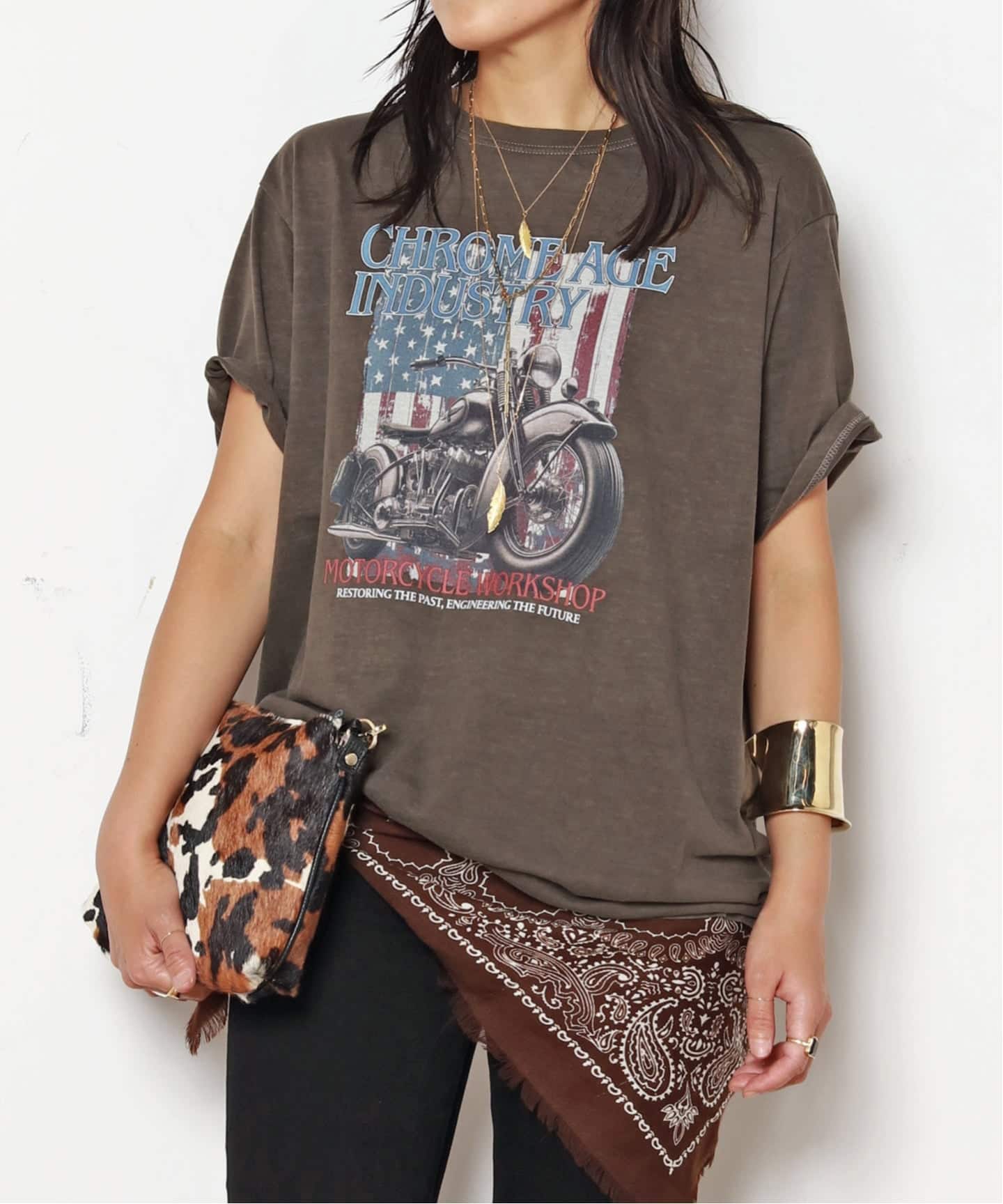 AP STUDIO 【GIGI/ジジ】スクエアケーブルネックレス GIGI/ジジ】スクエアケーブルネックレス（ネックレス）｜AP STUDIO