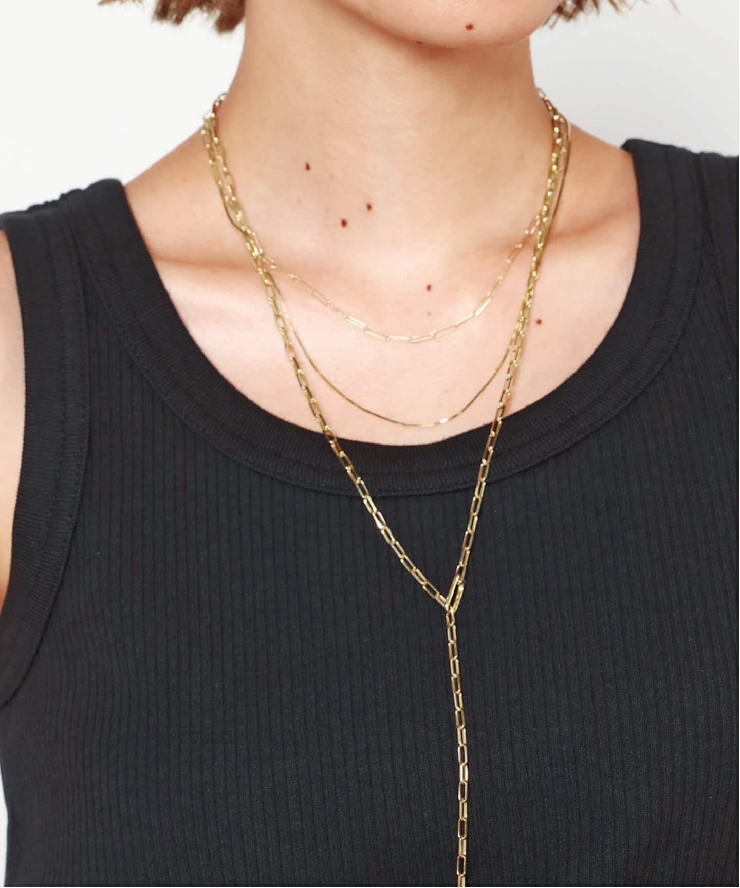GARDEN OF EDEN/ガーデン オブ エデン】9KG squarechainNecklace