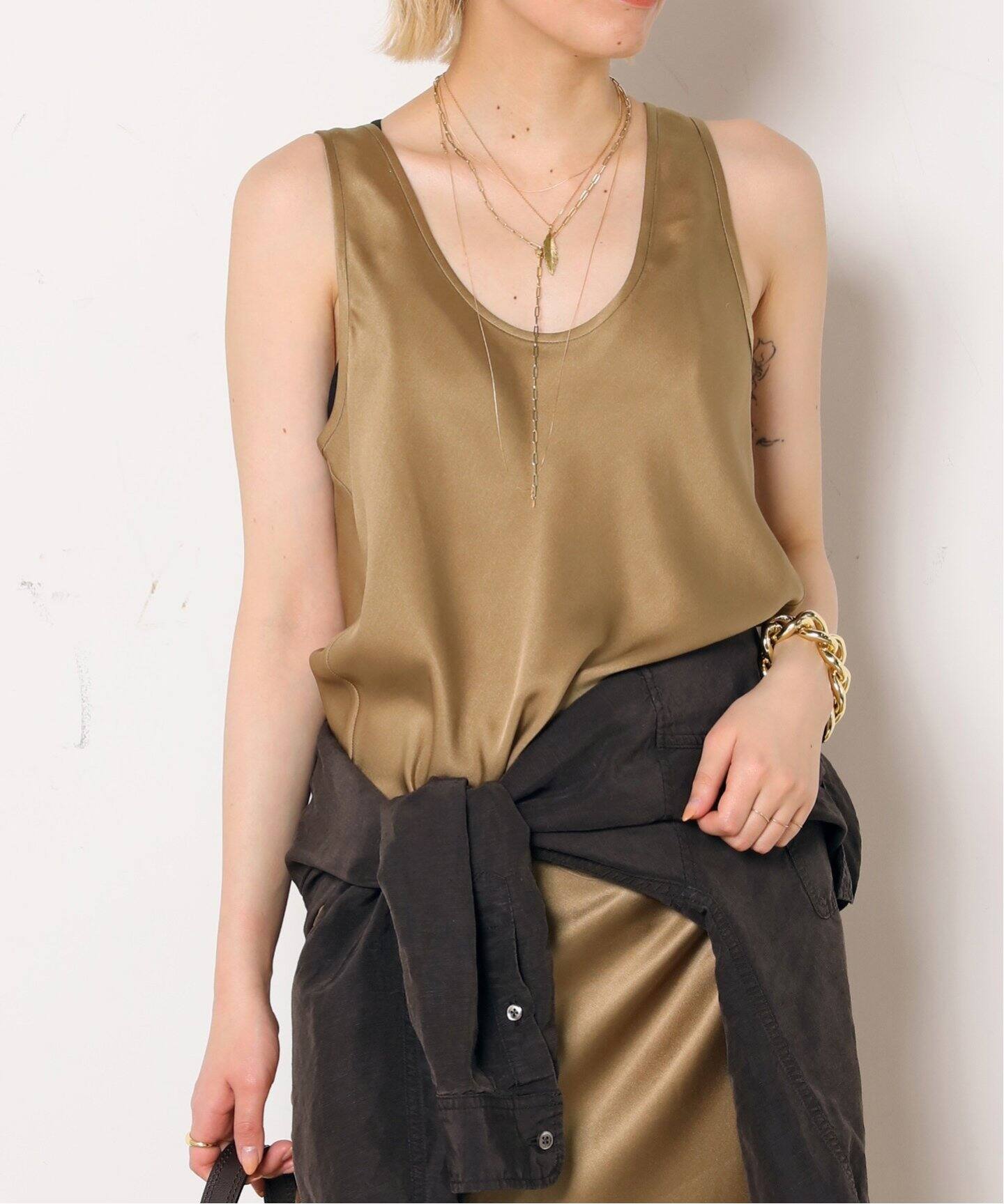 AP STUDIO GIGI ゴールドラインネックレス AP STUDIO GIGI ゴールドラインネックレス SOPHISTICATED