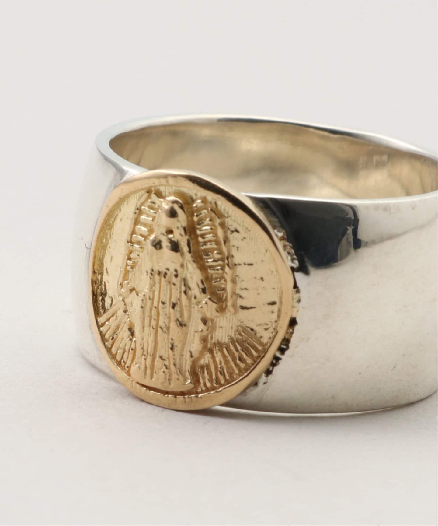 tubu0826　GIGI Inscription ringリング GIGI(ジジ)｜【受注生産】Roman coin シグネットリング(Romulus