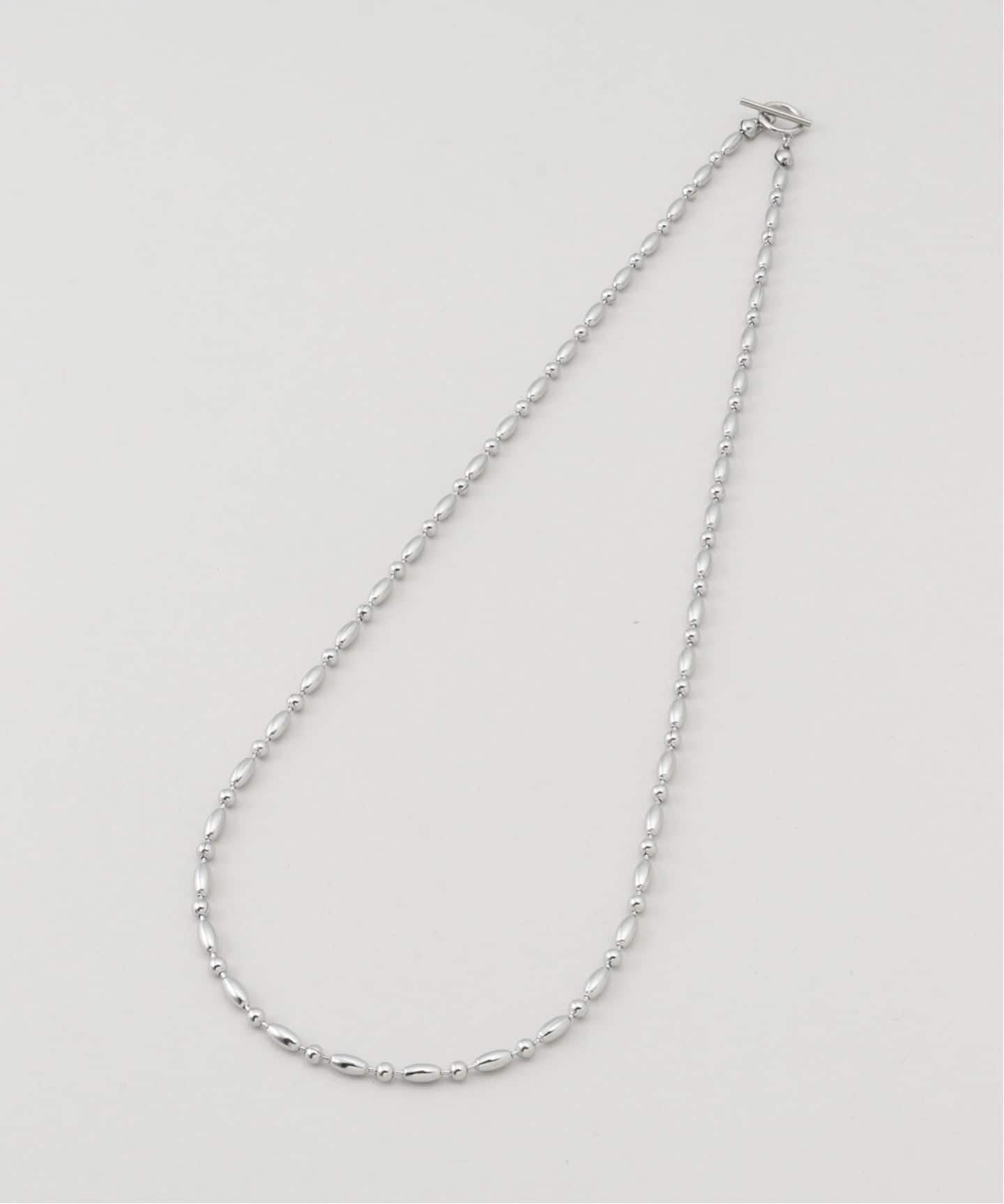 ランダムボールチェーンネックレス（ネックレス）｜B.C STOCK（ベー