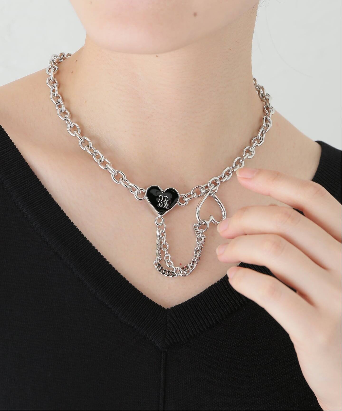 BBロゴネックレス  【BBロゴ】 BASICKS - 【25AW】BB ロゴ ネックレス / BB LOGO NECKLACE