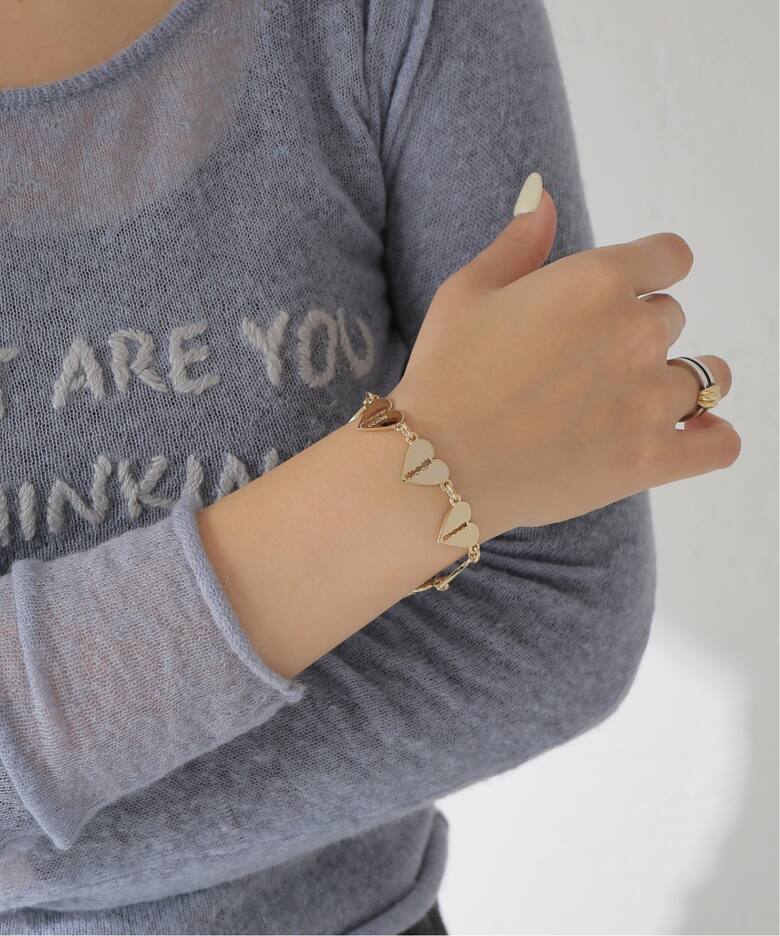 BASICKS / ベイシックス Multi Heart Razor Bracelet（ブレスレット 