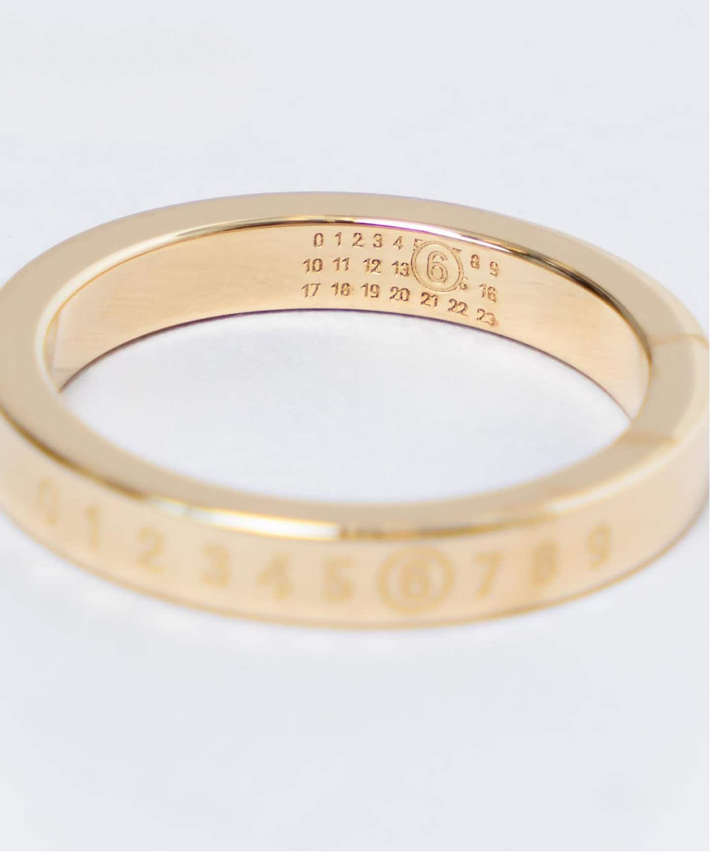 MM6 Maison Margiela/Minimal logo 3mm ring（リング）｜JOINT