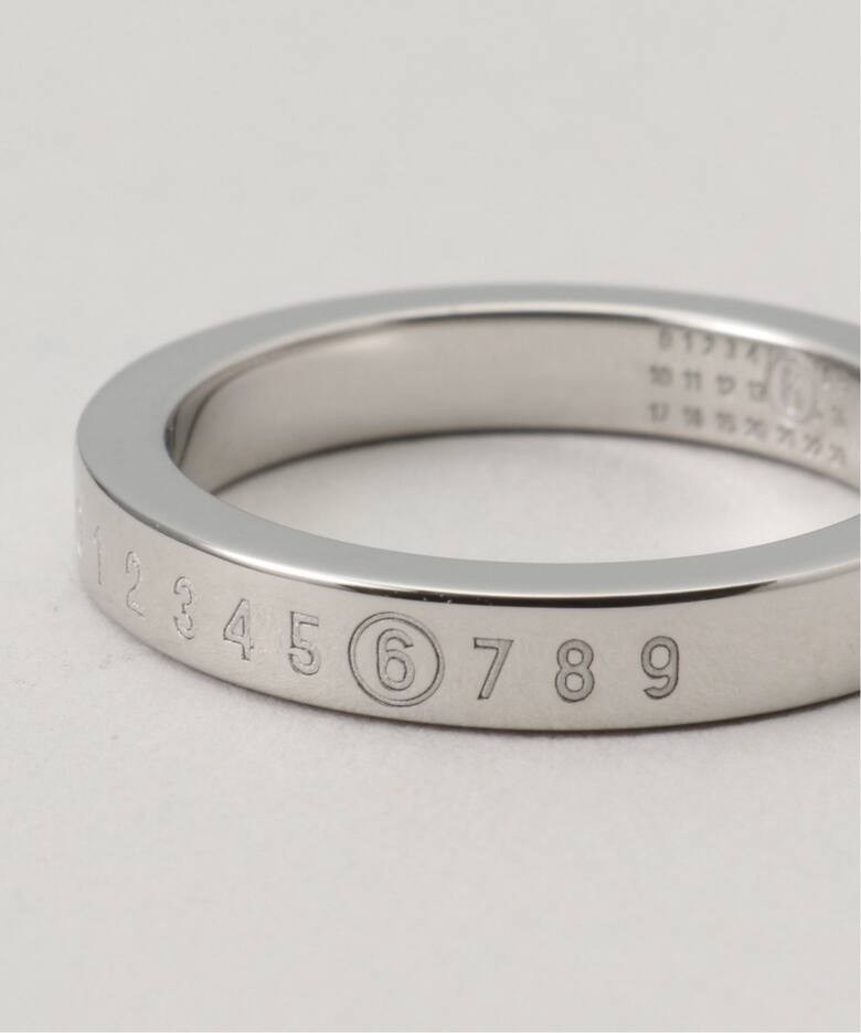 MM6 Maison Margiela/Minimal logo 3mm ring（リング）｜JOINT WORKS 