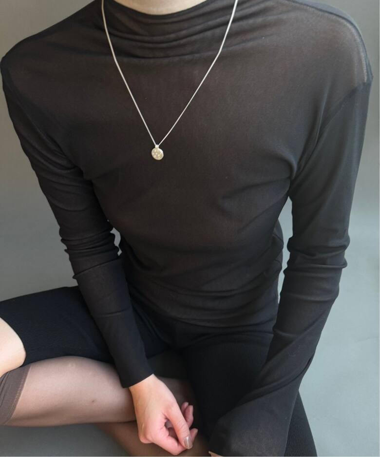 TEMPLE OF THE SUN/テンプルオブザサン】コインダイヤネックレス  