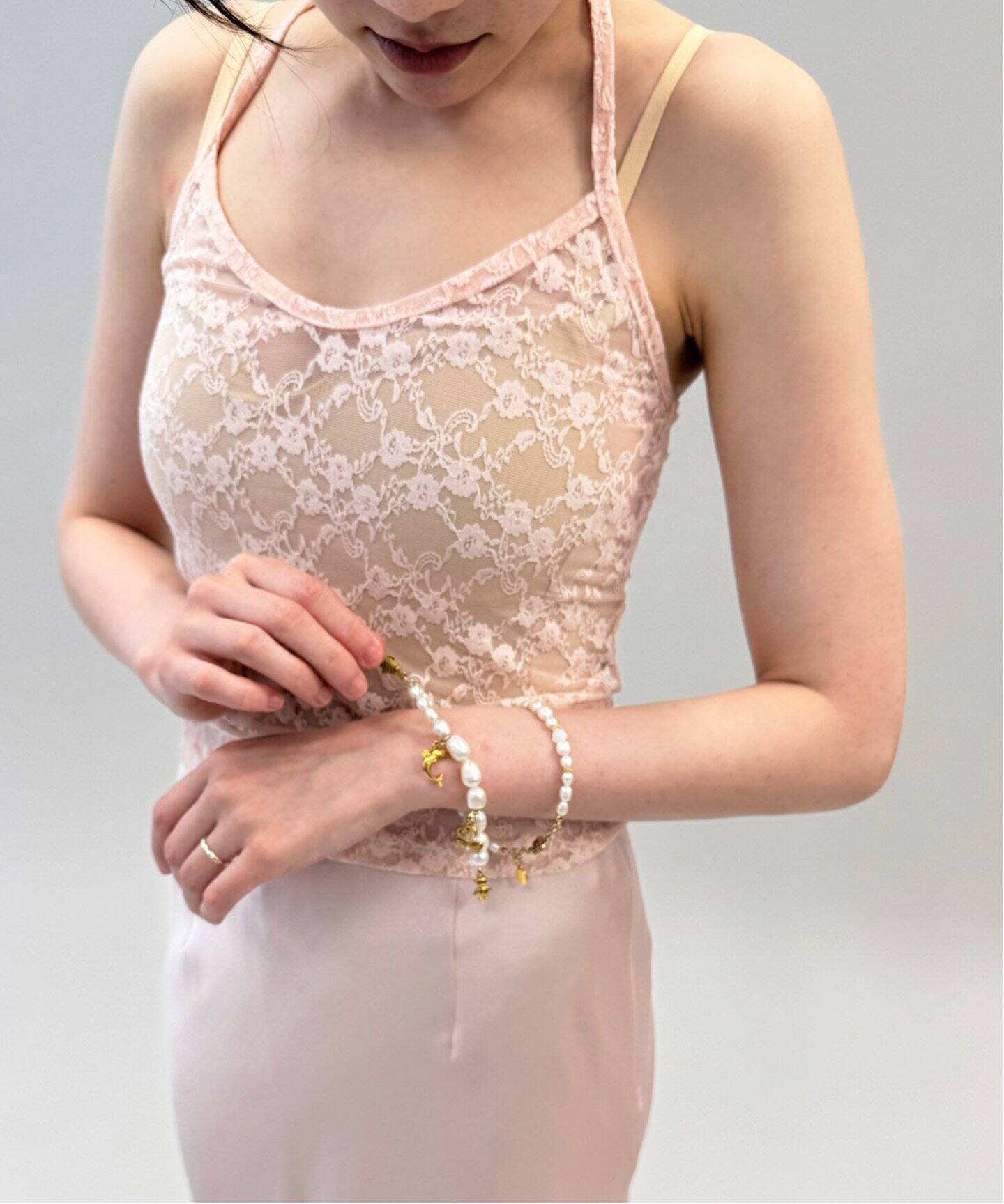 Foundry Mews for LULU】pearl mix necklace（ネックレス