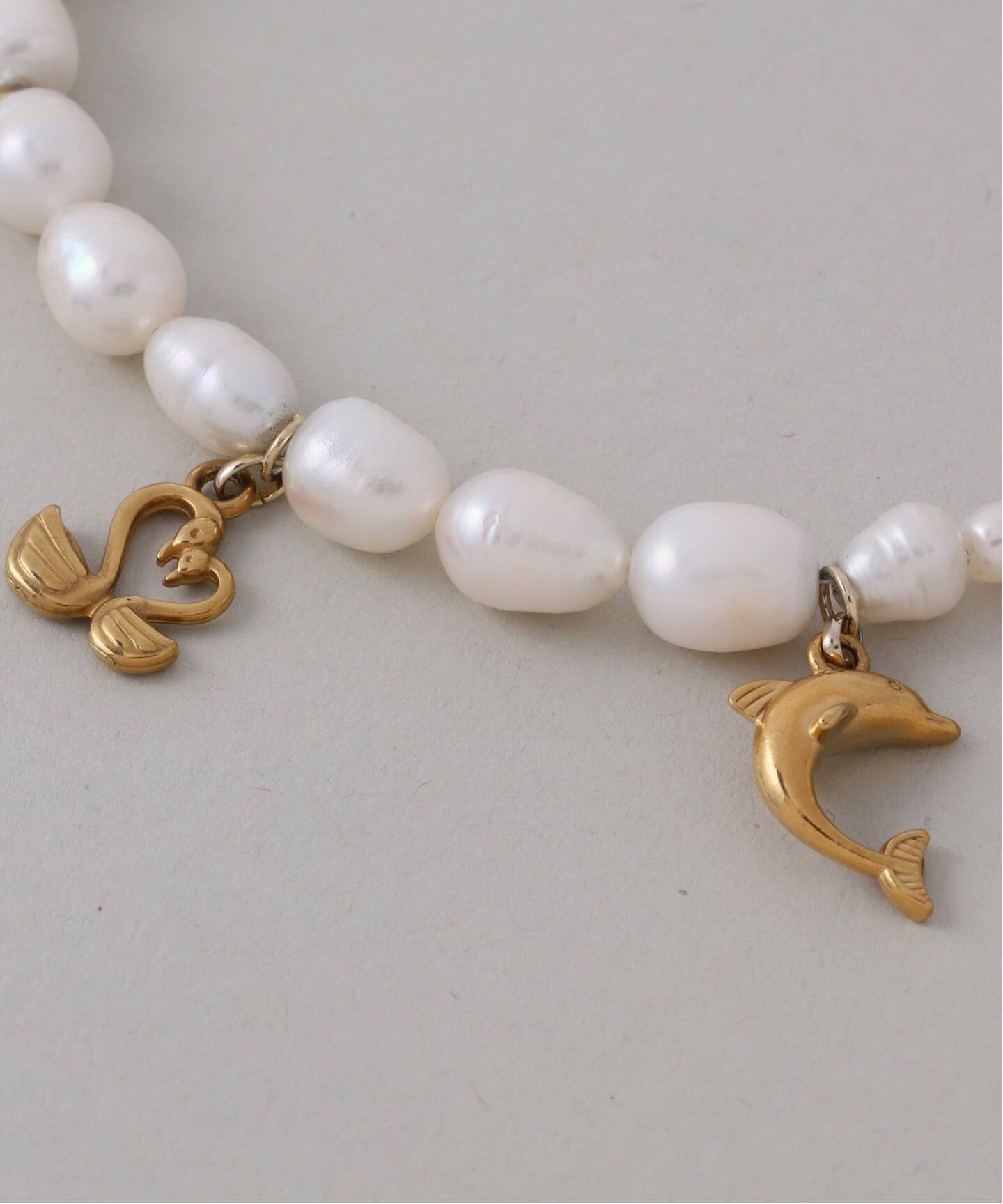 Foundry Mews for LULU】pearl mix necklace（ネックレス）｜EDIT.FOR