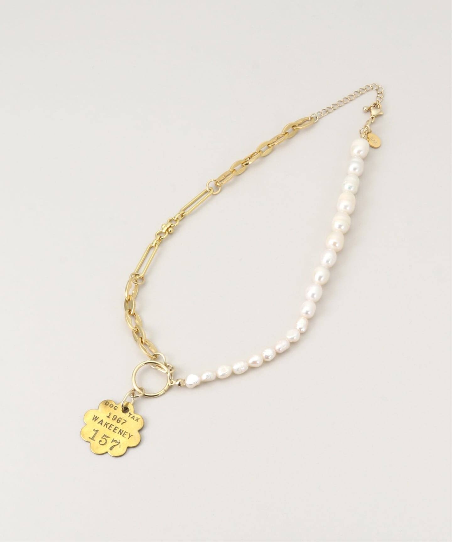 Foundry Mews/ファウンドリーミューズ】charm mix necklace フラワー