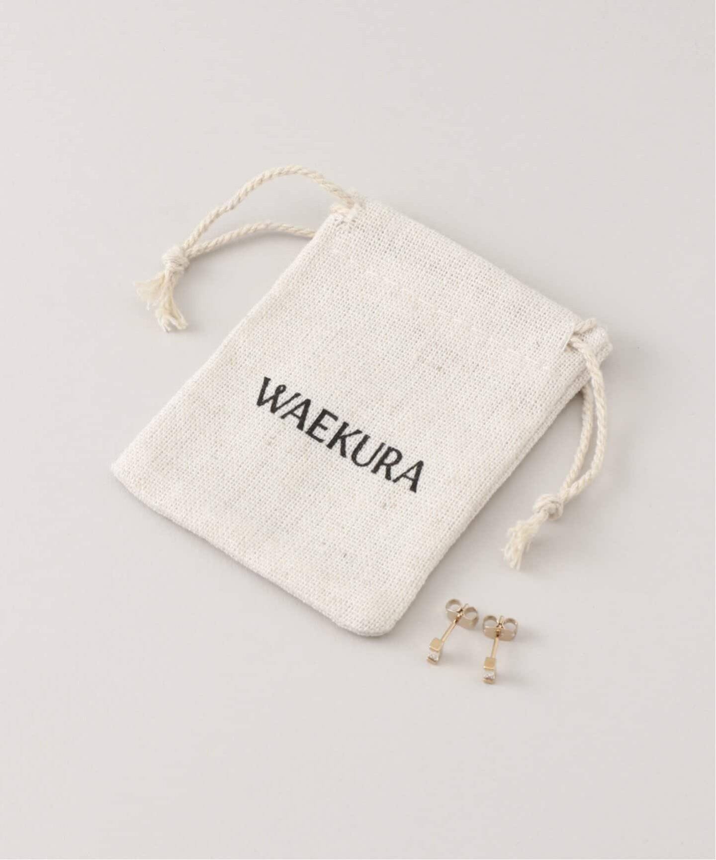 追加》【WAEKURA/ワエクラ】ストーンピアス（ピアス（両耳用