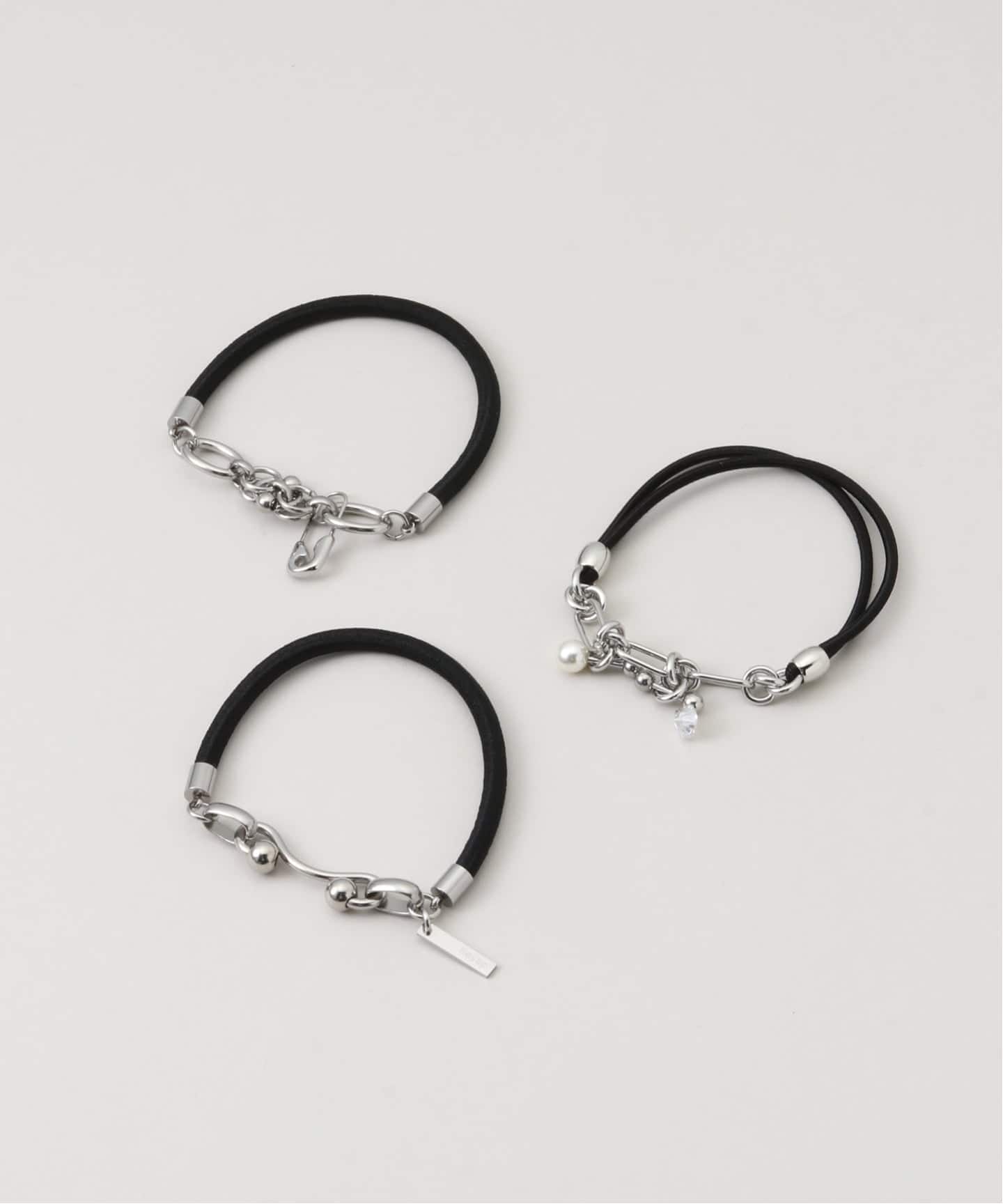 heyep/ ヘイップ charms hair ties 3set（ヘアアクセサリー）｜GRISE