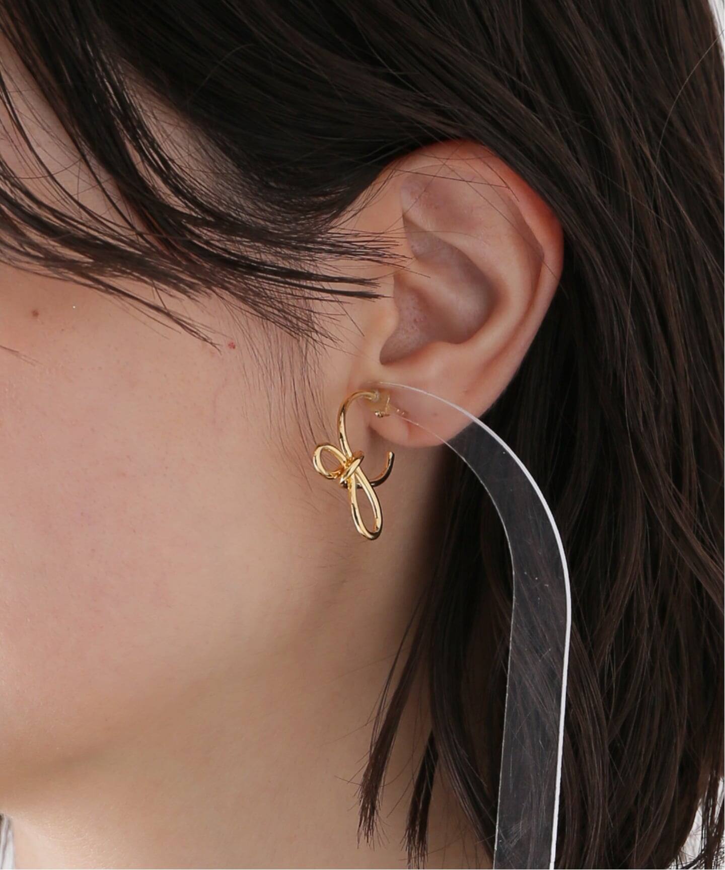 アクセサリー BAR JEWELLERY Small Fiocco Pierced BAR Jewellery/バージュエリー TINY FIOCCO PIERCE ピアス(両耳