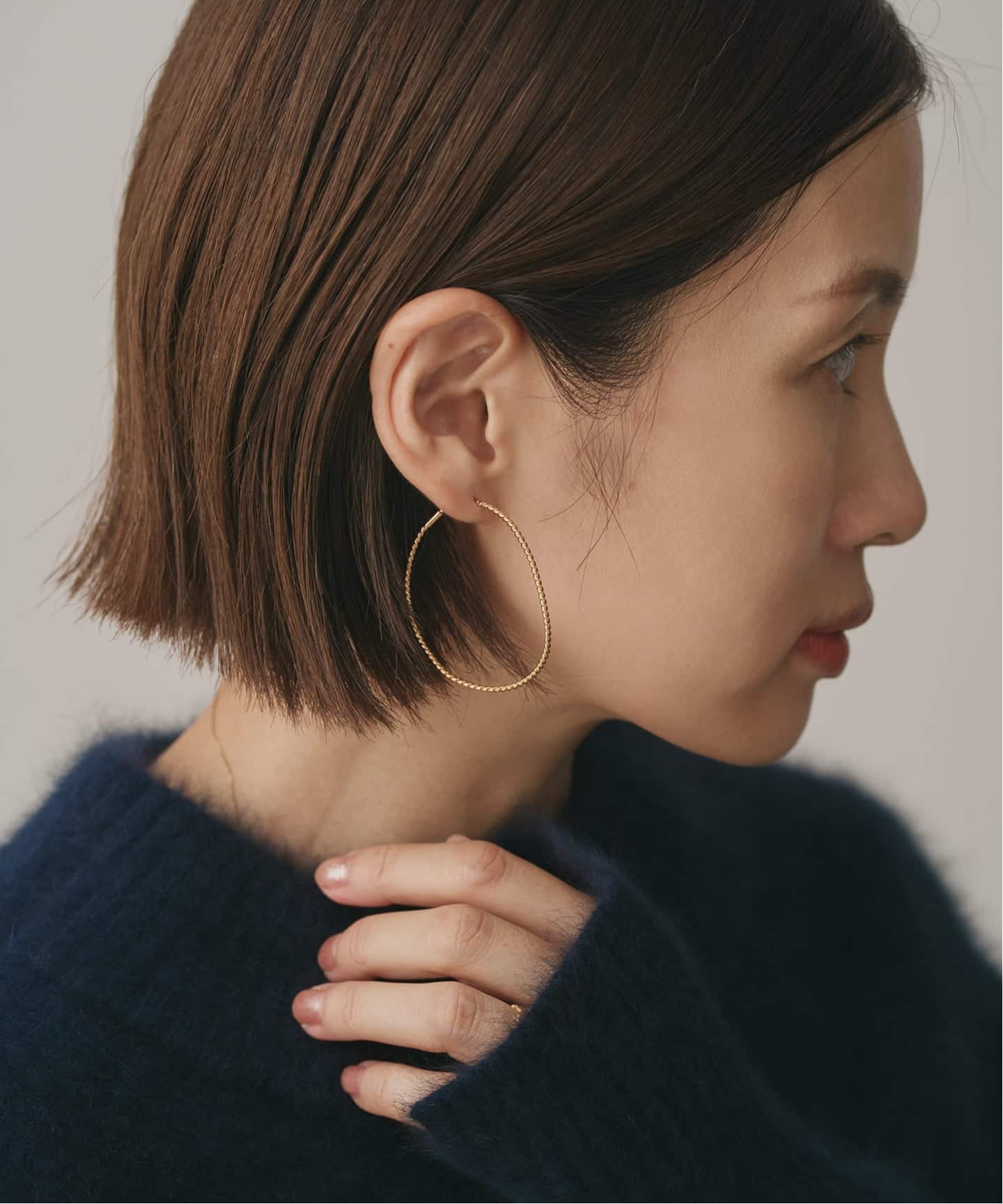 BAR Jewellery CONTOUR シルバーピアス CONTOUR EARRINGS | Silver – BAR Jewellery