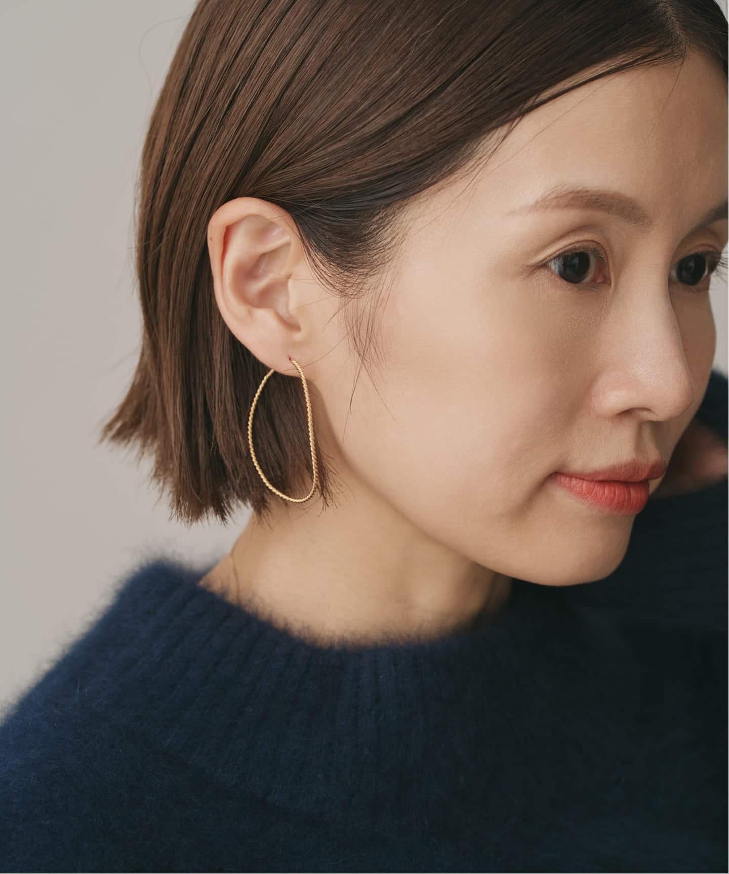 BAR Jewellery/バージュエリー TWISTED CONTOUR PIERCE ピアス(両耳