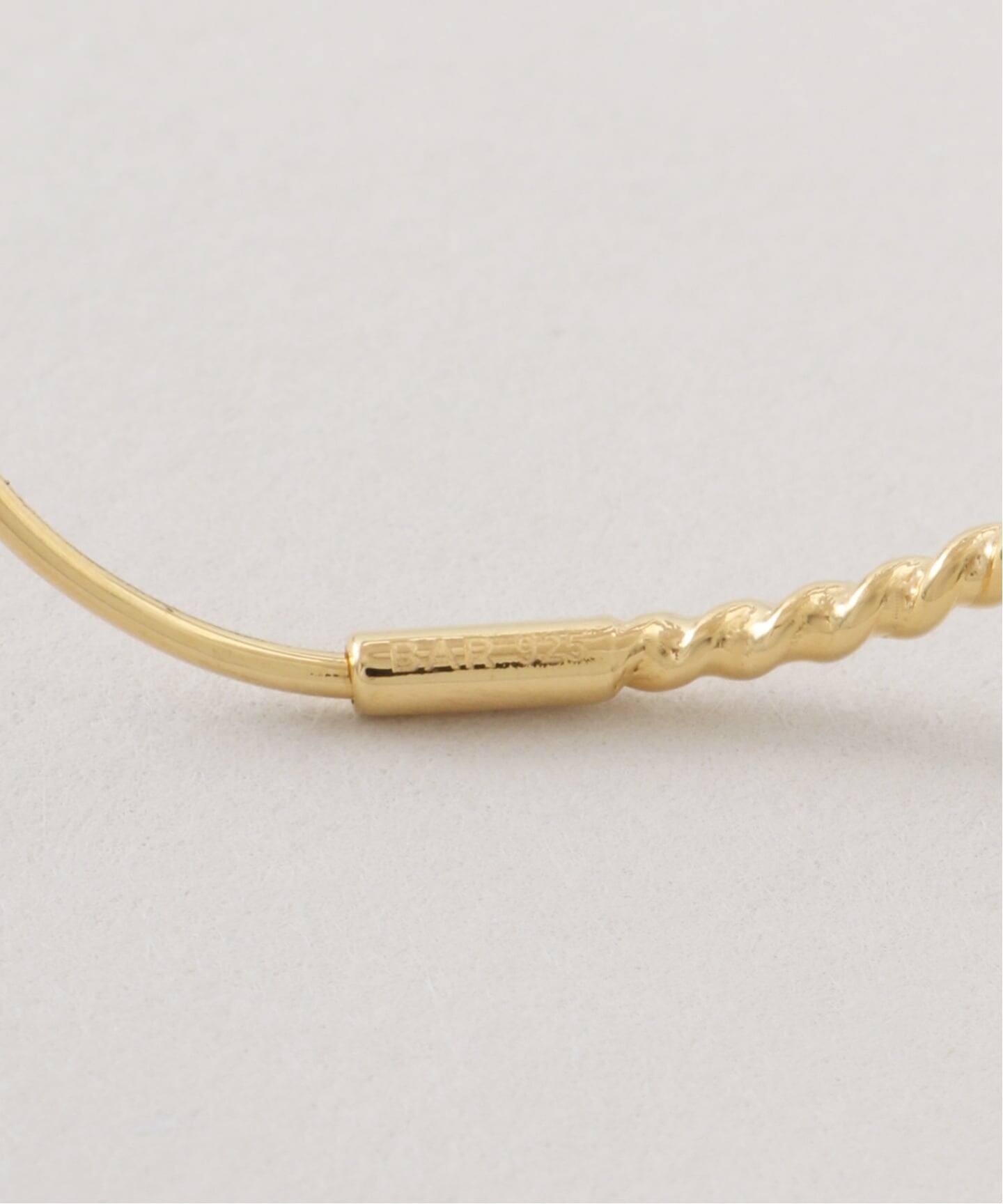 BAR Jewellery/バージュエリー TWISTED CONTOUR PIERCE ピアス(両耳