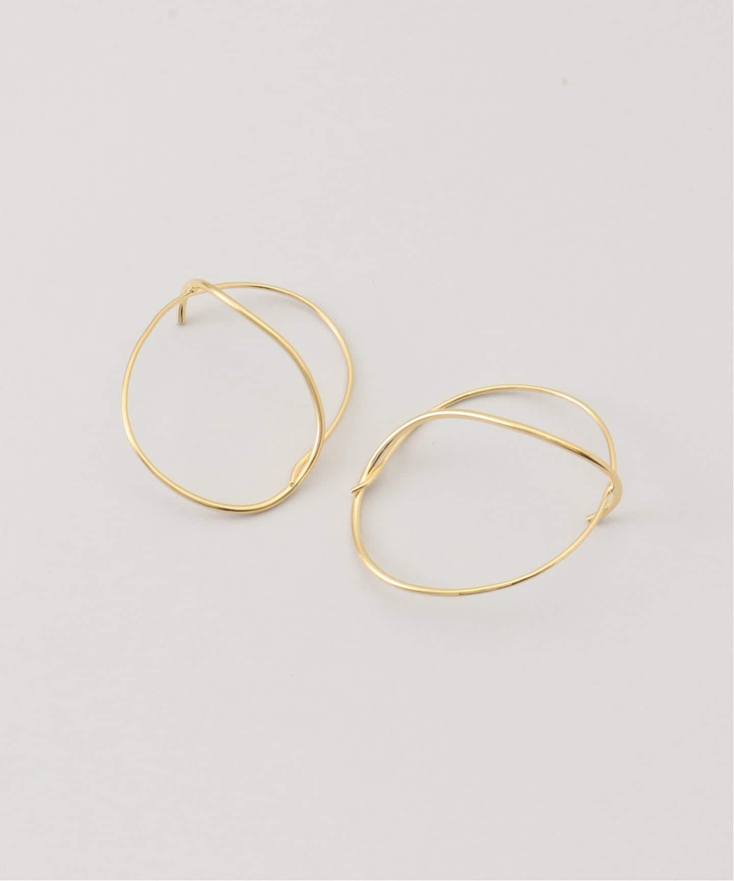 BAR JEWELLERY シルバーピアス TOMORROWLAND｜BAR Jewellery TWISTED CONTOUR シルバー ピアス