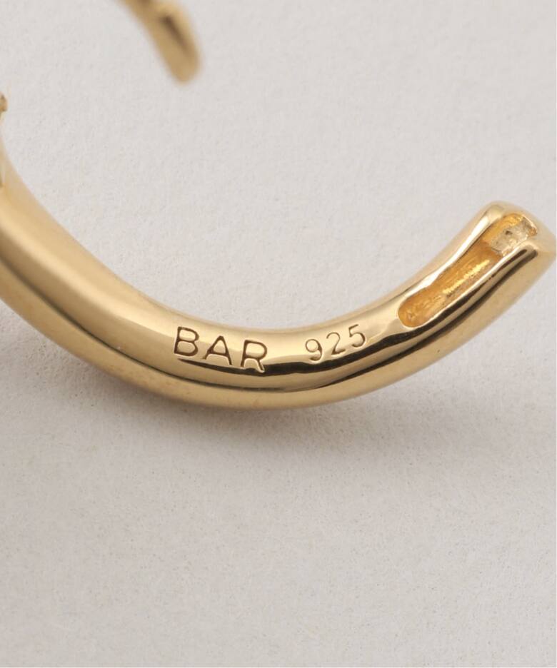 BAR Jewellery/バージュエリー CHUNKY OUTLINE PIERCE ピアス(両耳 