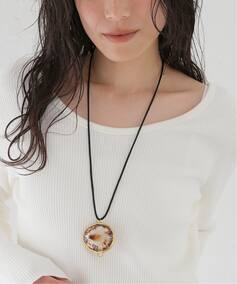 VIOLETTE ROOM/バイオレットルーム SHELL NECKLESS ネックレス 