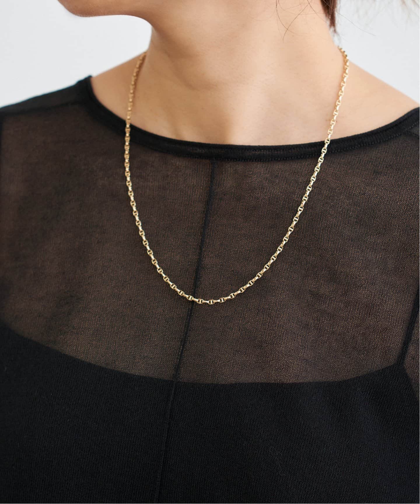 新品　GIGI ジジ　Anchor station necklace ネックレス 予約》GIGI/ジジ Anchor chain nl AL10001（ネックレス）｜IENA