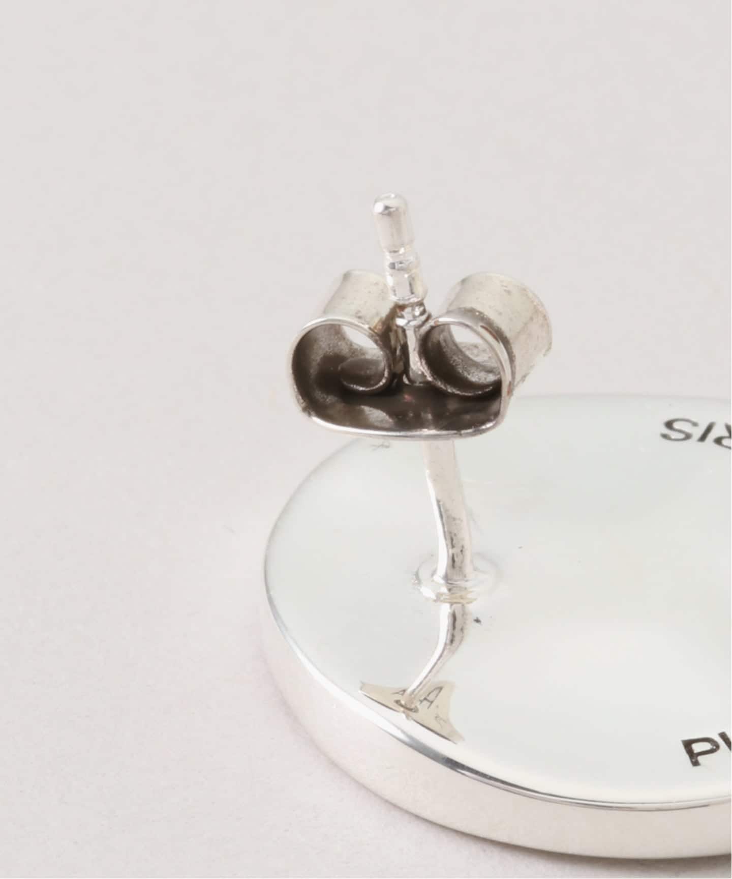 新品未使用【フィリップオーディベール】ダブルオーバルピアス 両耳用 PHILIPPE AUDIBERT フィリップオーディベール Double oval