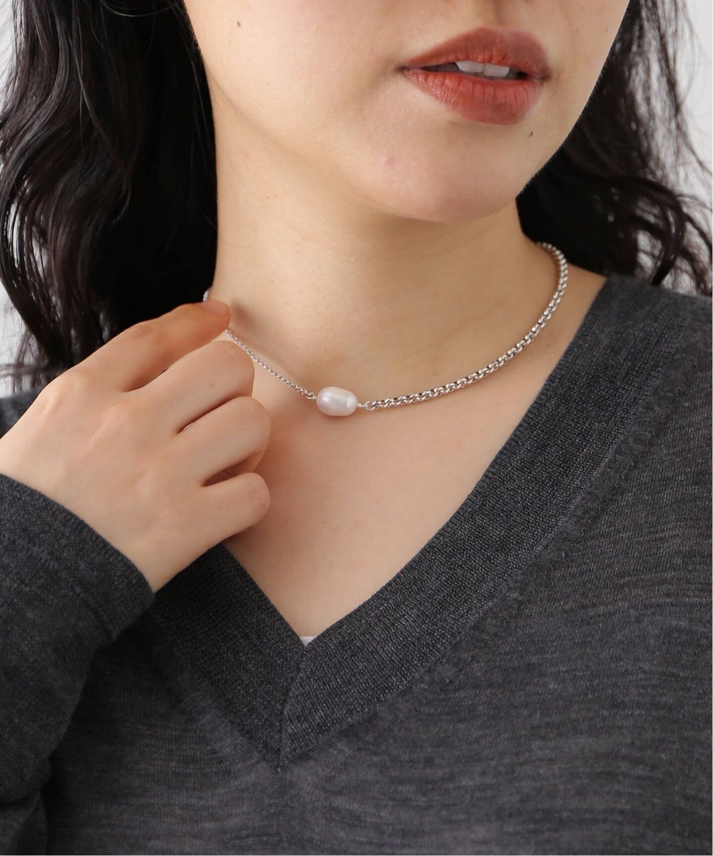 PHILIPPE AUDIBERT/フィリップ・オーディベール COXS5750 pearl neckla