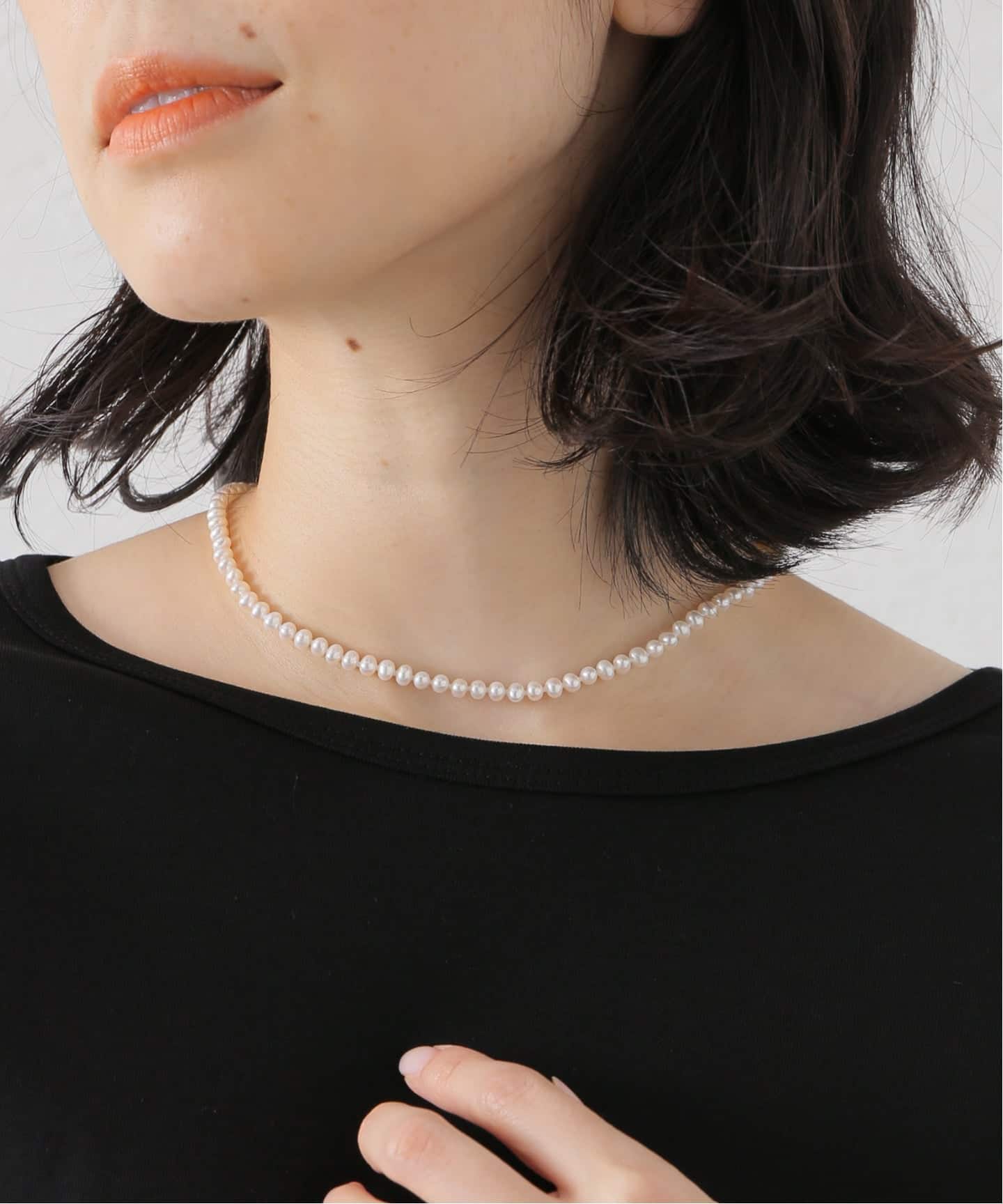 ete K18YGミラーカットチェーンネックレス エテ イエローゴールド指原