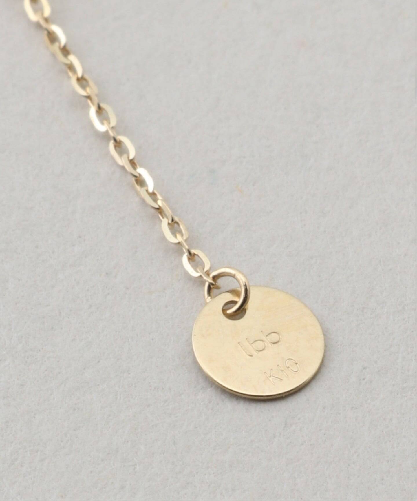 les bonbon/ル ボンボン adjustable diamond necklace ネックレス